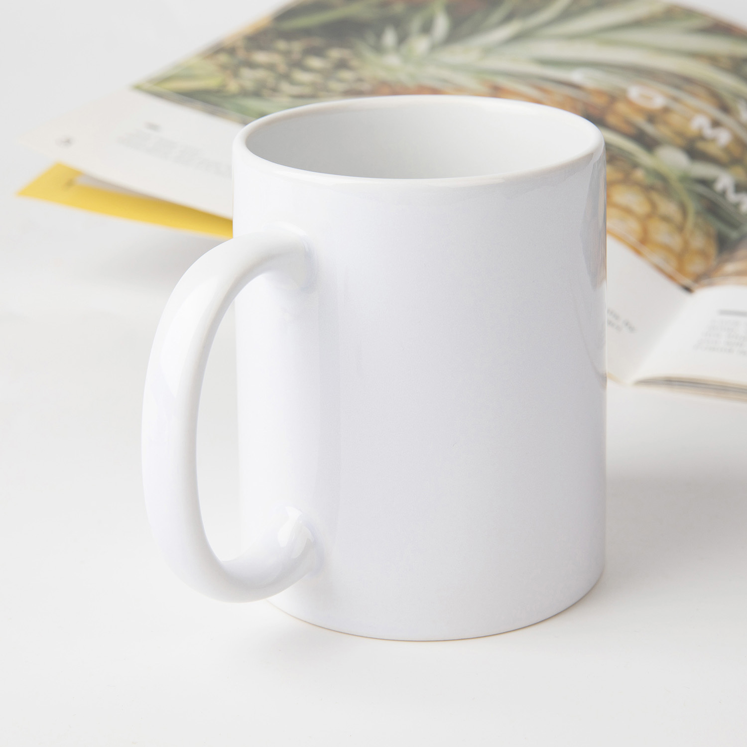 Print On Demand White Ceramic Mug - Print On Demand | HugePOD-5
