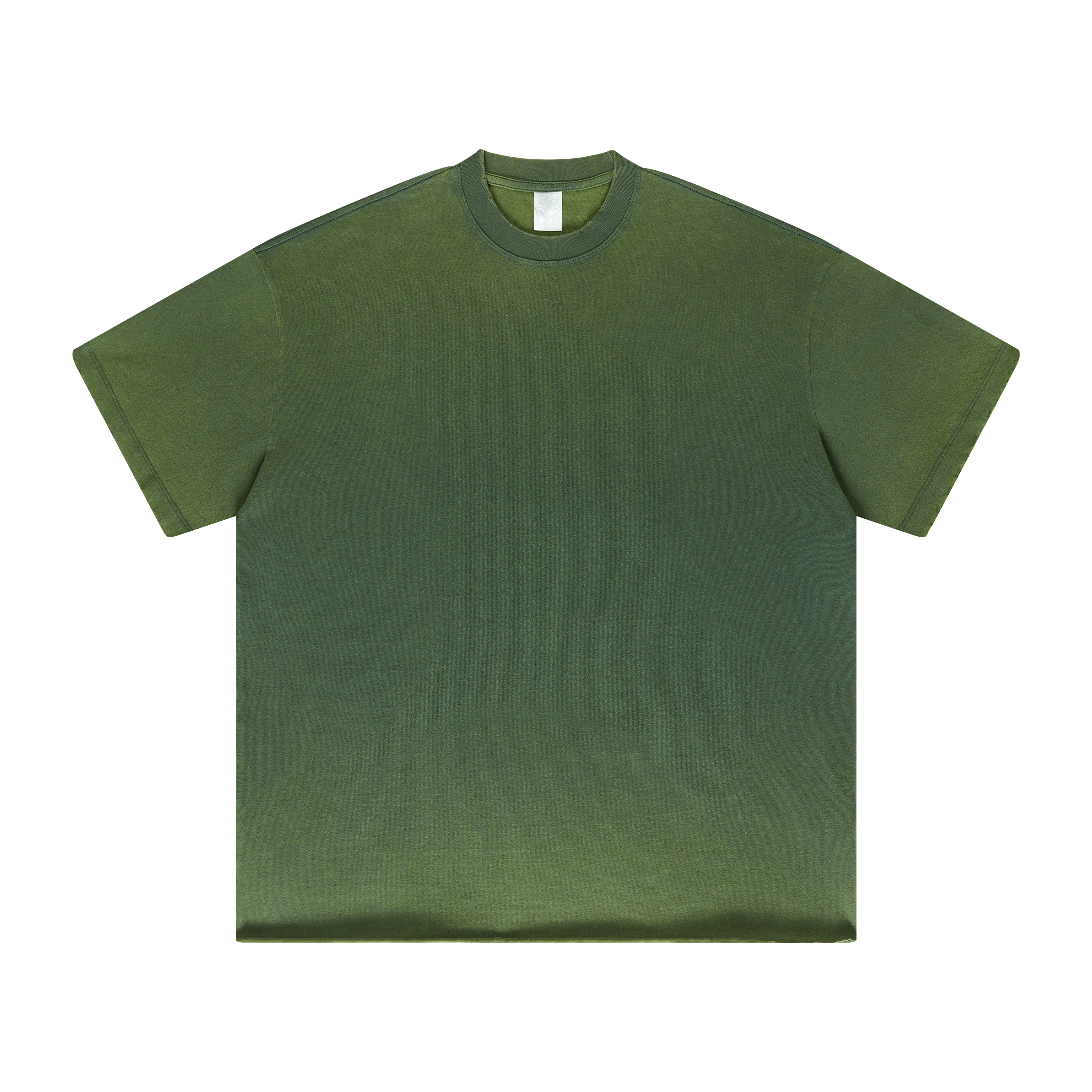 Streetwear Unisex Washed Out Loose T-Shirt With Frayed Edges- Print On Demand | HuygePOD-8