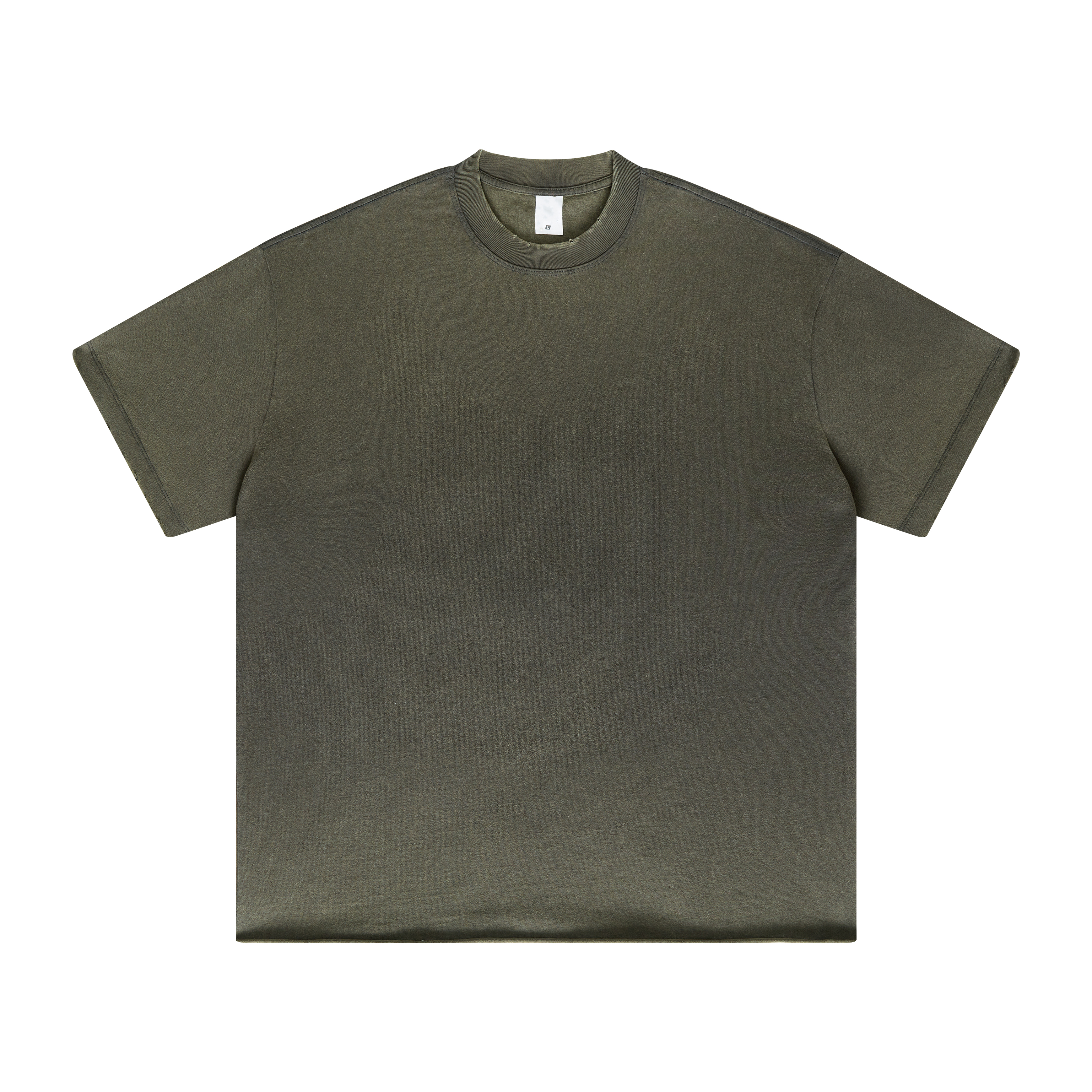 Streetwear Unisex Washed Out Loose T-Shirt With Frayed Edges- Print On Demand | HuygePOD-10