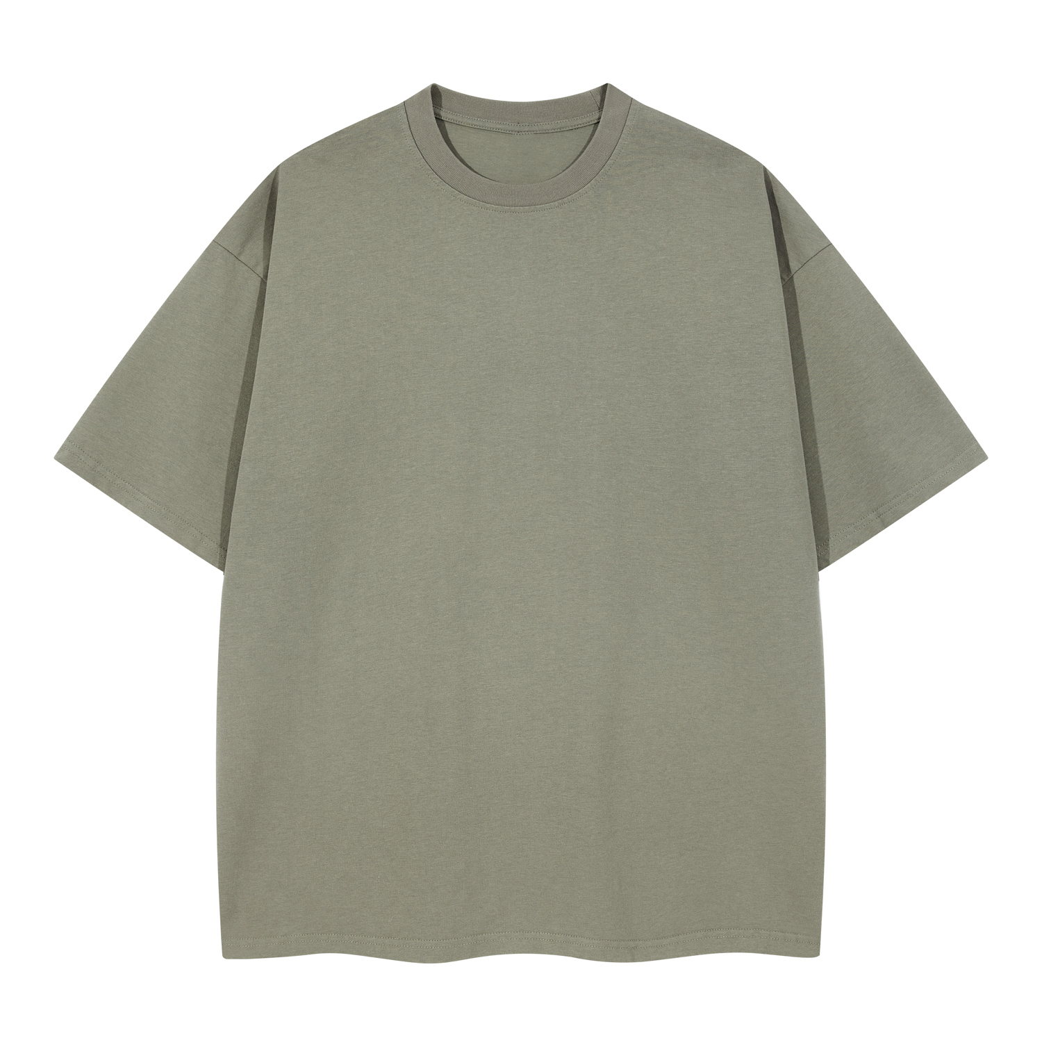 Streetwear Unisex  Earth Tone Loose Fit FOG 100% Cotton T-Shirt | HugePOD-13