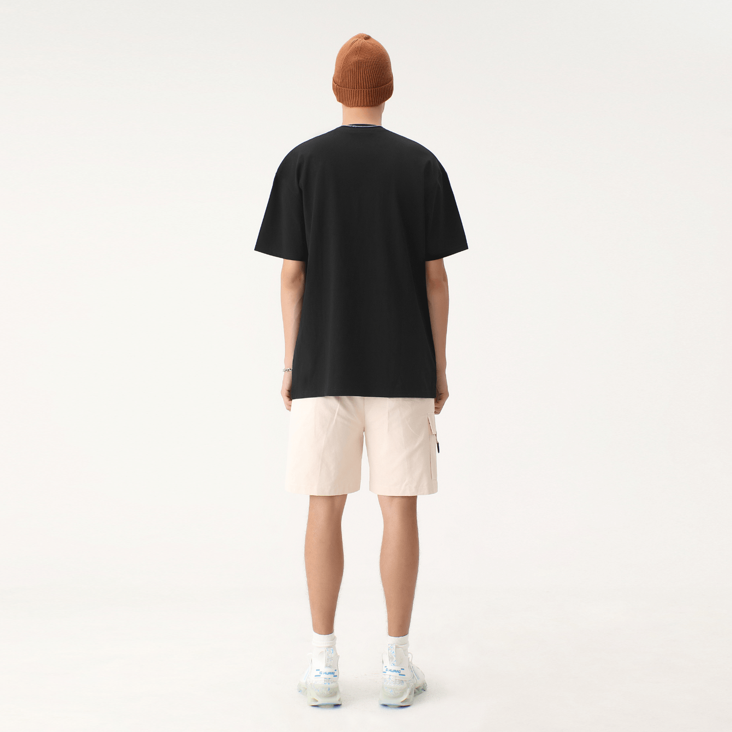Drop Shoulder Seamless T-Shirt - 200G | Streetwear Apparel-9