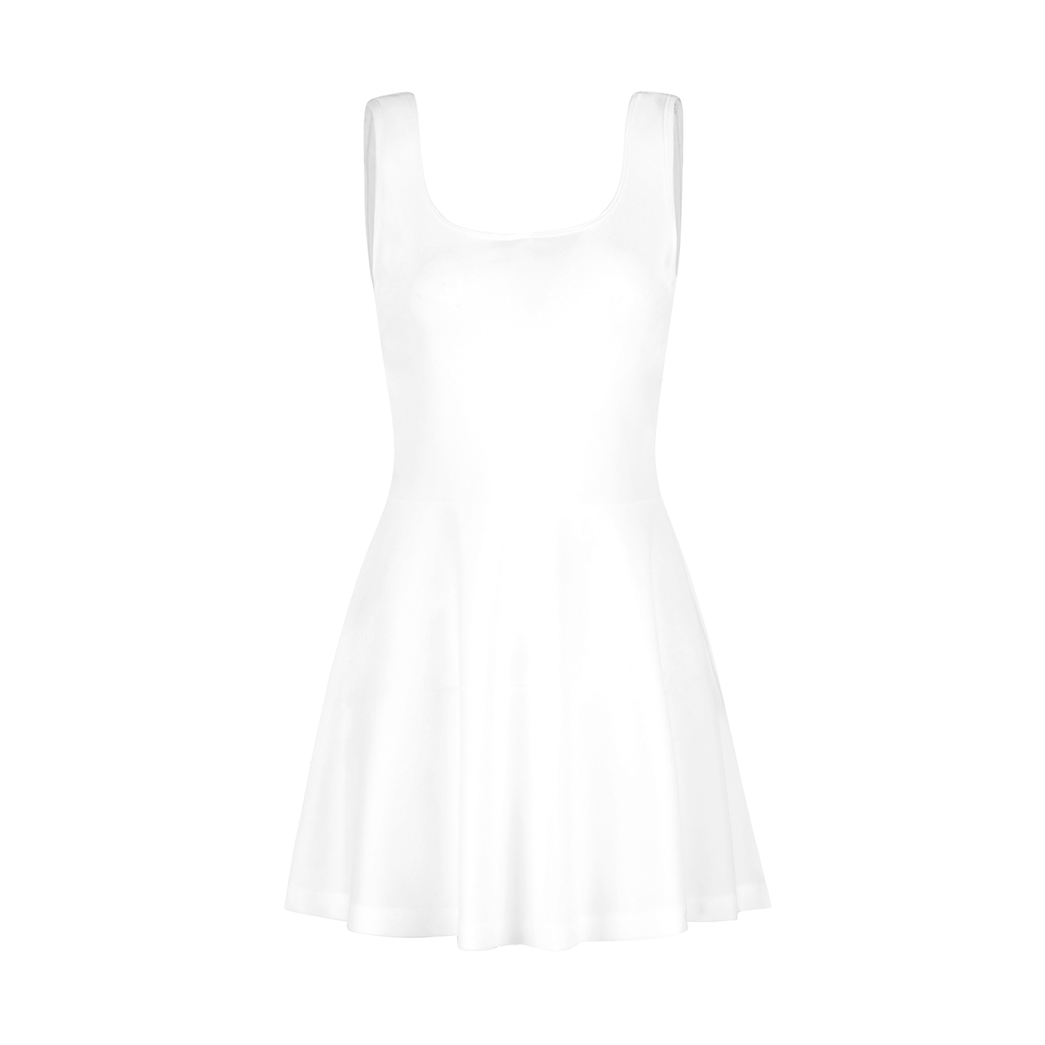 All-Over Print Flare Dress | HugePOD-2