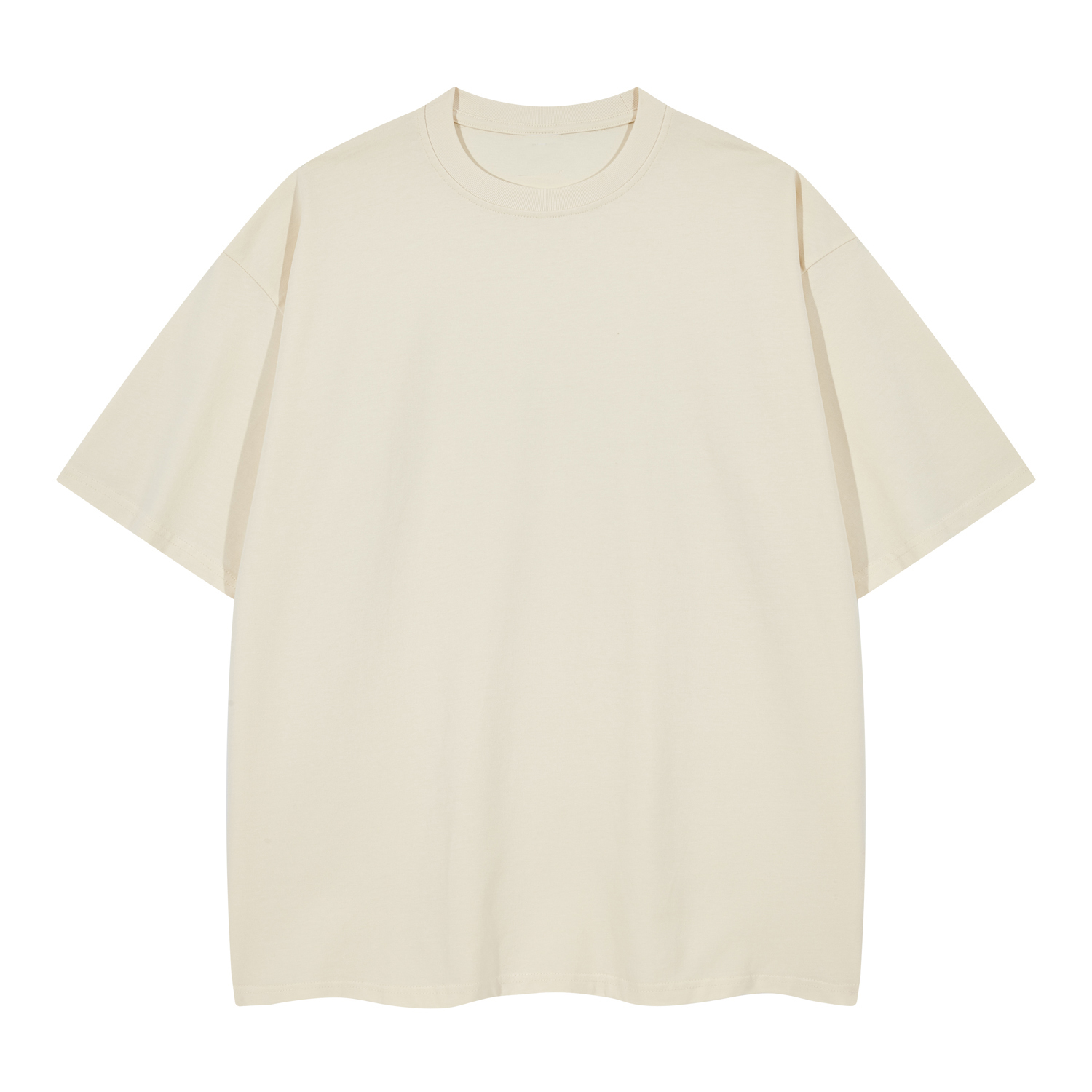 Streetwear Unisex  Earth Tone Loose Fit FOG 100% Cotton T-Shirt | HugePOD-7