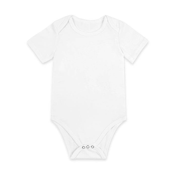 Custom 100% Cotton Baby Bodysuit - Print On Demand | HugePOD-1