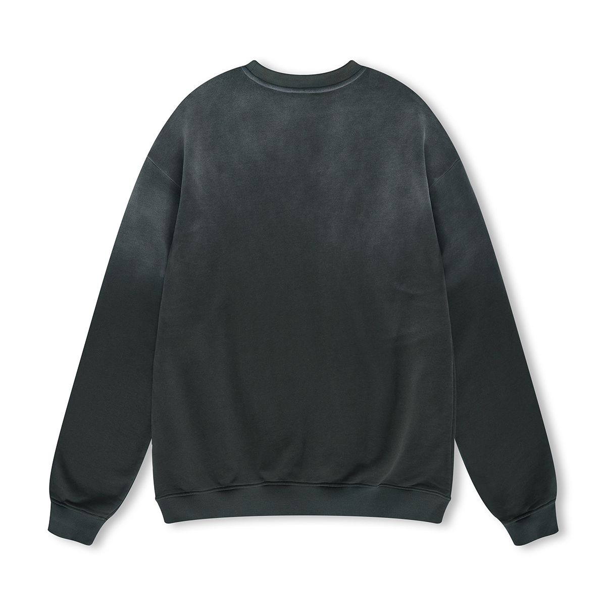 Custom Streetwear Unisex Ombre Washed Effect Sweatshirt - Print On Demand | HugePOD-10