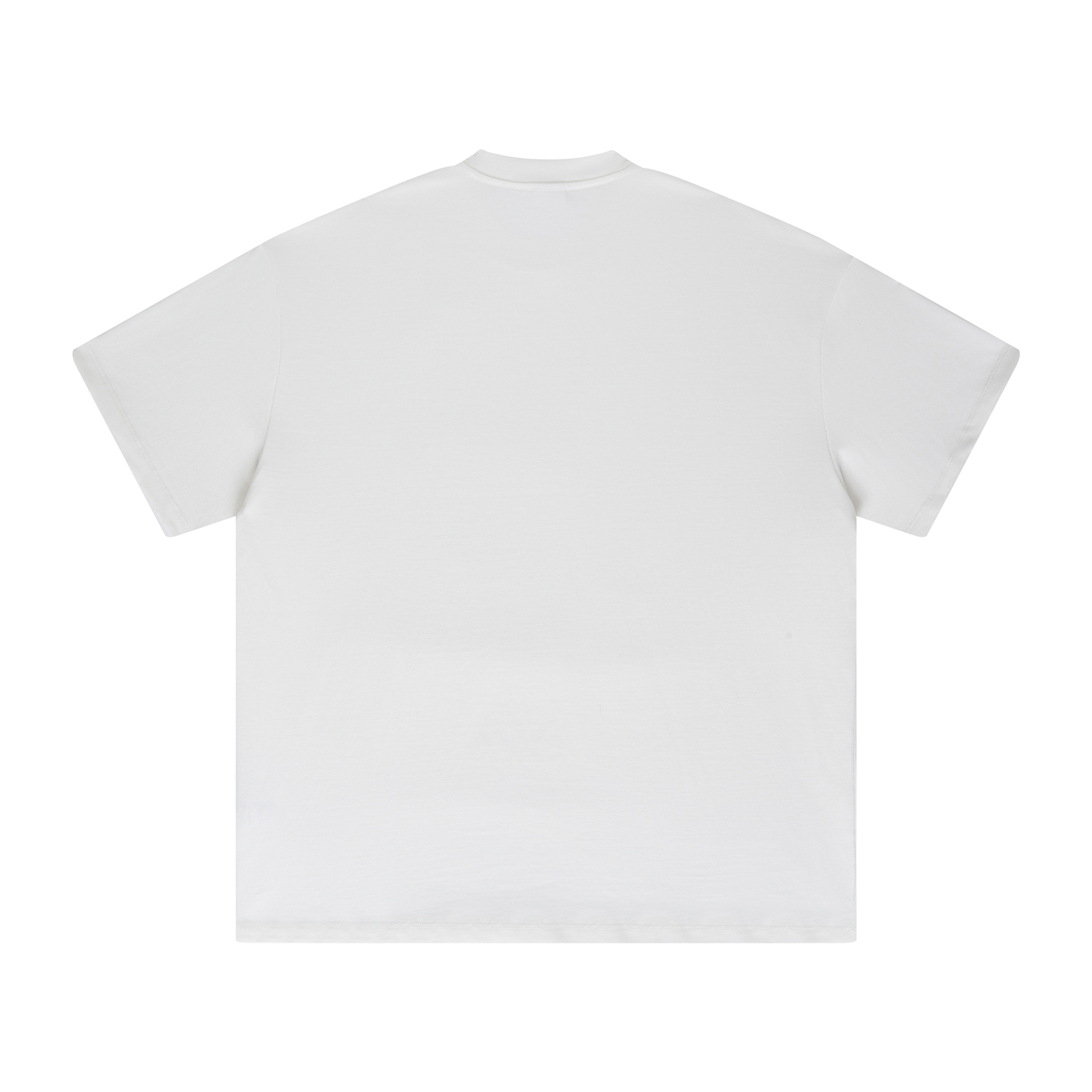 Streetwear Unisex 425g Heavyweight Solid Color Drop-shoulder Loose T Shirt | HugePOD-11