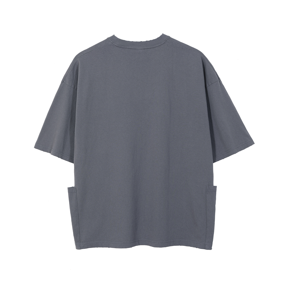 Streetwear Unisex Side Pockets T-shirt - Print On Demand | HugePOD-9
