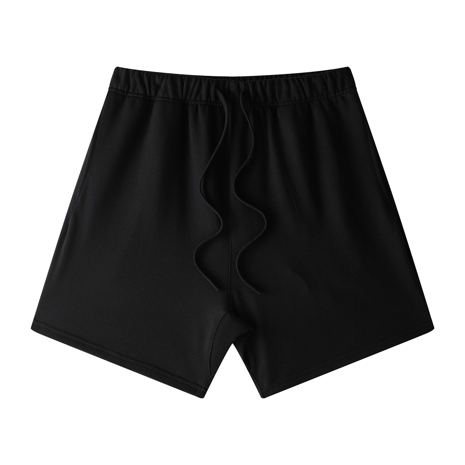 Streetwear Unisex Basic Earth Tone Loose Fit FOG 100% Cotton Shorts - Print On Demand | HugePOD-24
