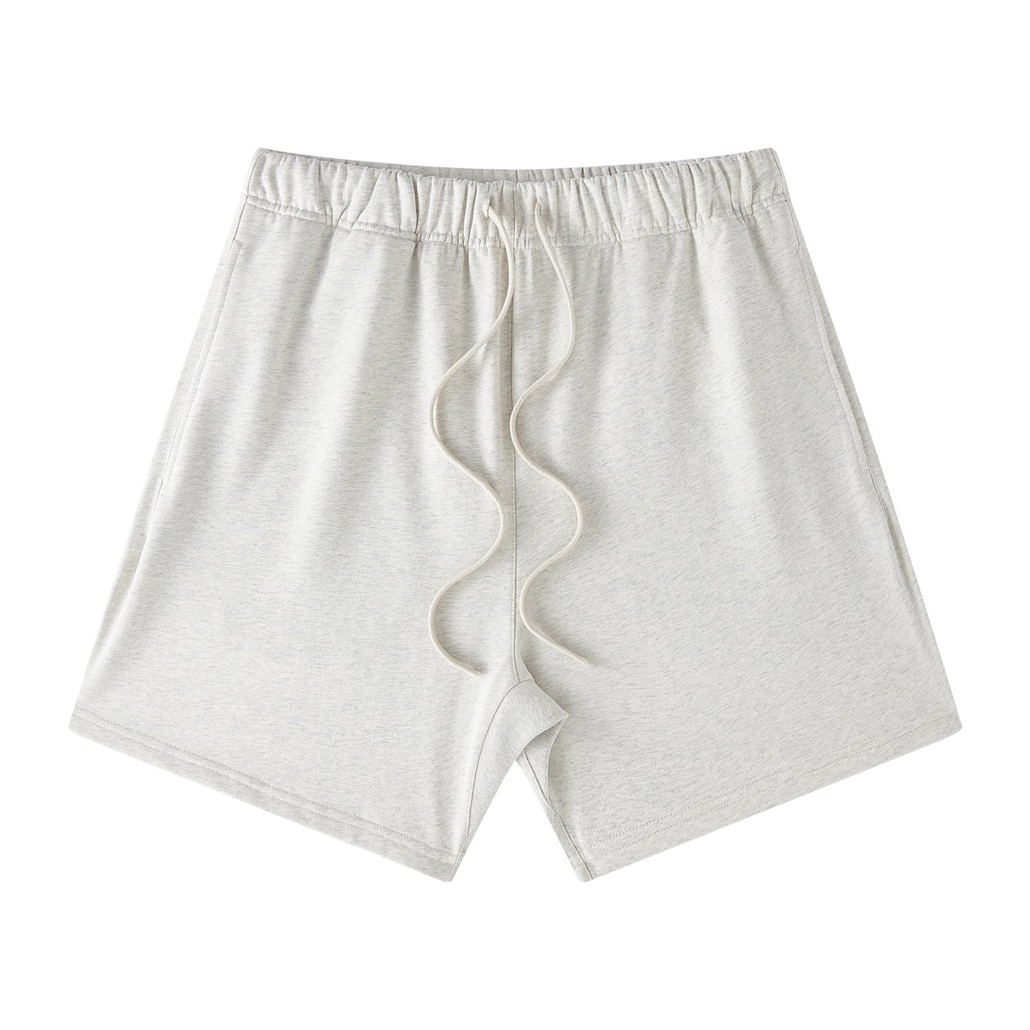 Streetwear Unisex Basic Earth Tone Loose Fit FOG 100% Cotton Shorts - Print On Demand | HugePOD-9