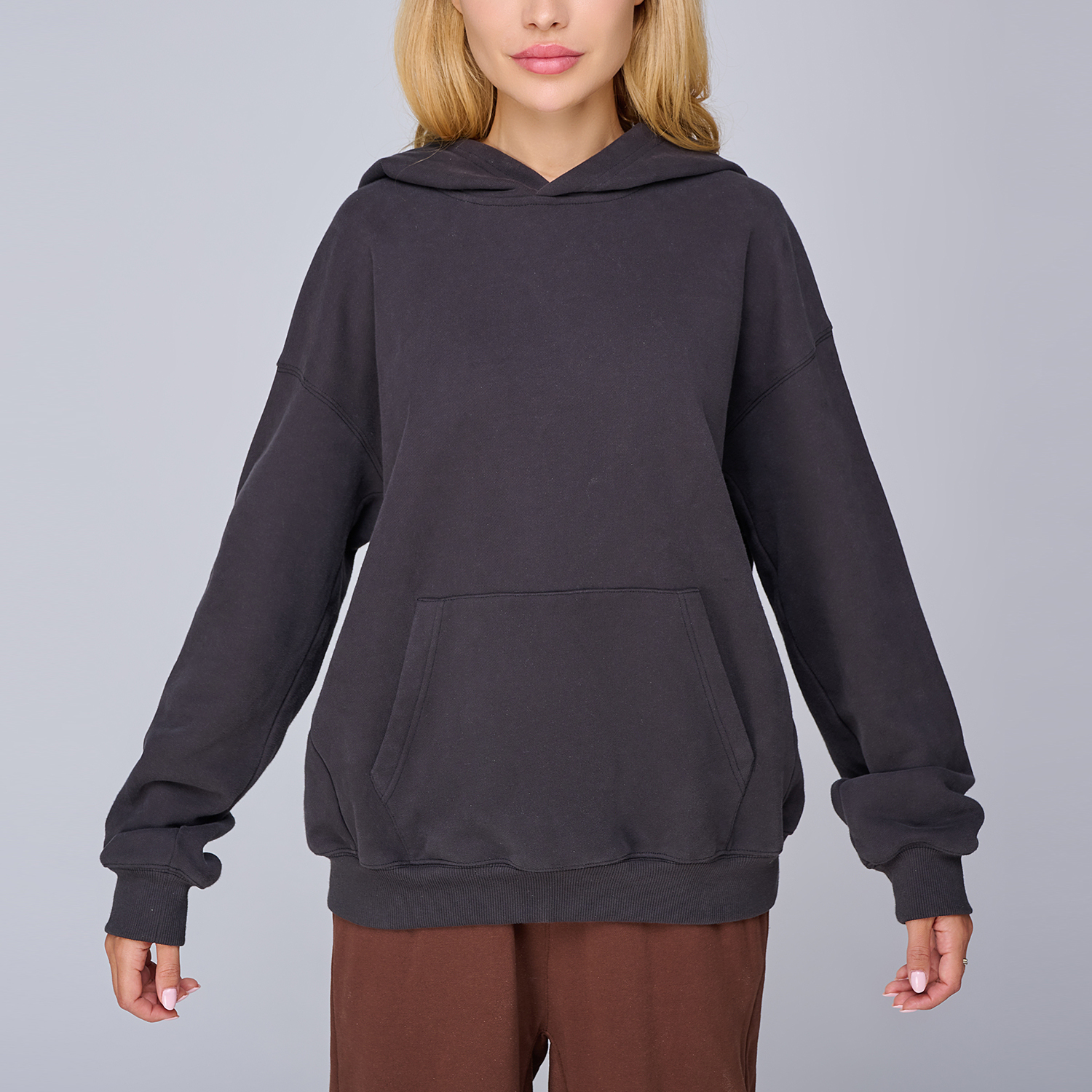 Streetwear Unisex Heavyweight Fleece Oversized Hoodie - Print On Demand | HugePOD-7