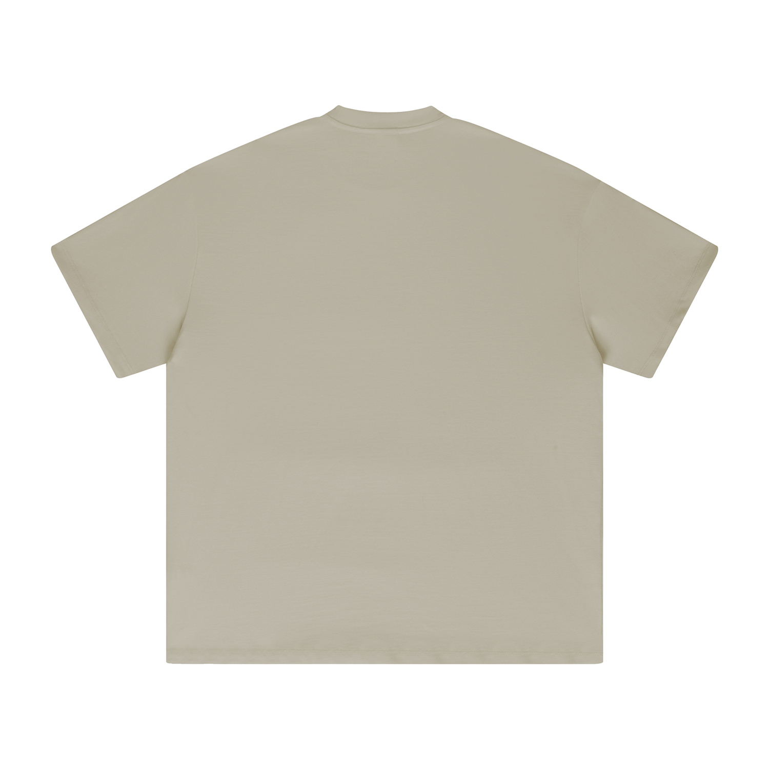 Streetwear Unisex 425g Heavyweight Solid Color Drop-shoulder Loose T Shirt | HugePOD-17