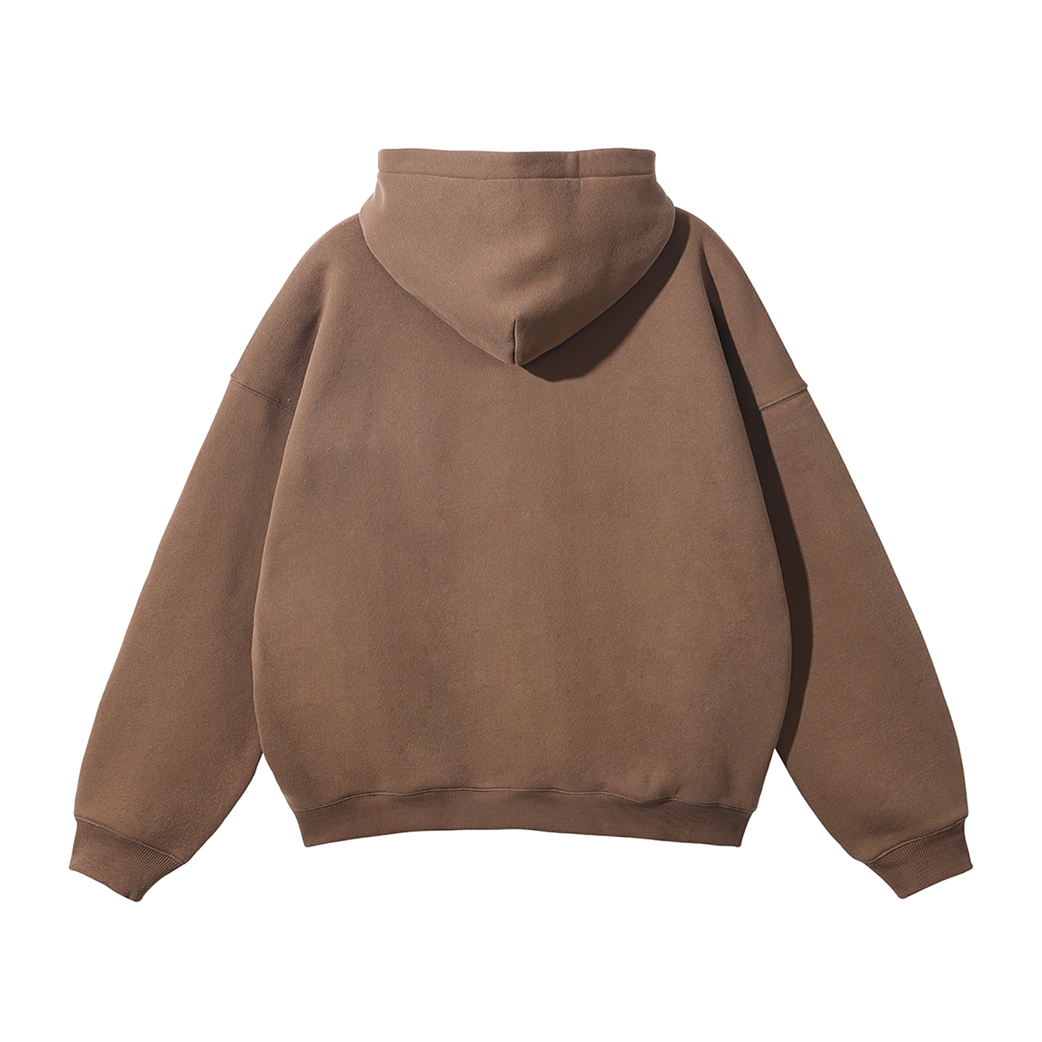 Streetwear Oversized Solid Color Fleece Hoodie | Dropshipping-43