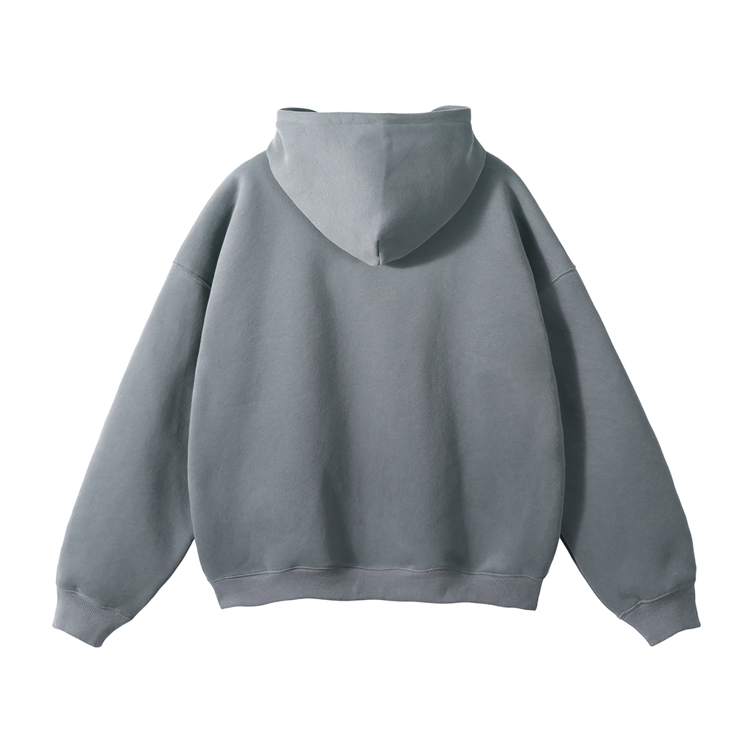 Streetwear Oversized Solid Color Fleece Hoodie | Dropshipping-39