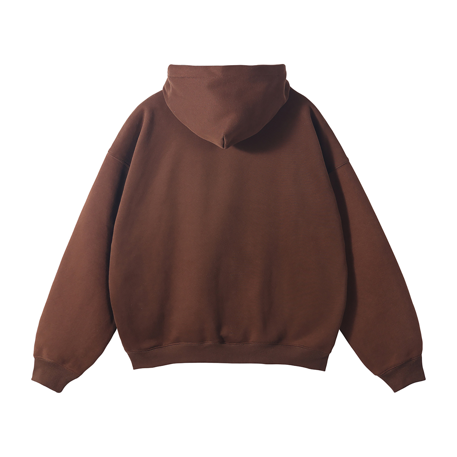 Streetwear Oversized Solid Color Fleece Hoodie | Dropshipping-49