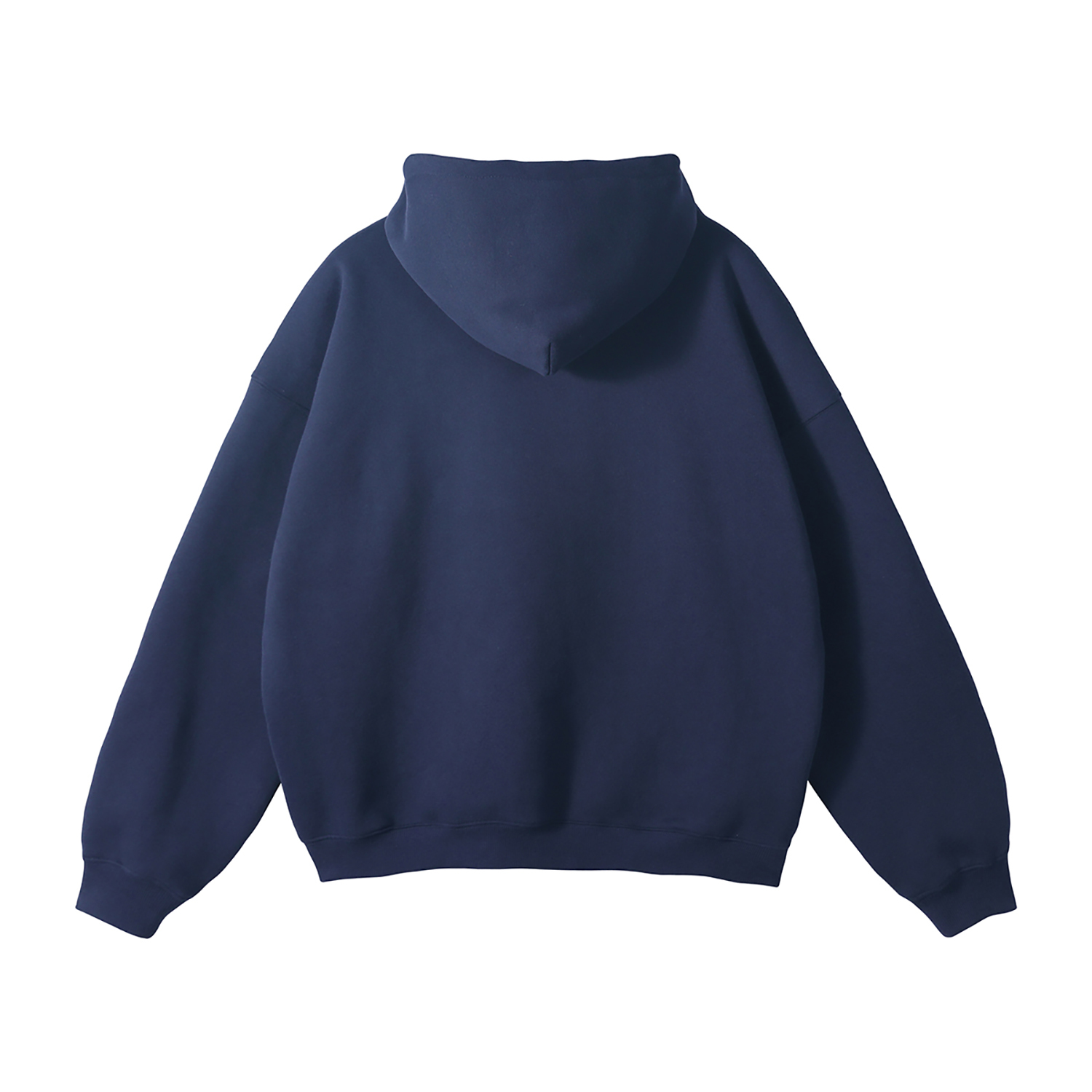 Streetwear Oversized Solid Color Fleece Hoodie | Dropshipping-55
