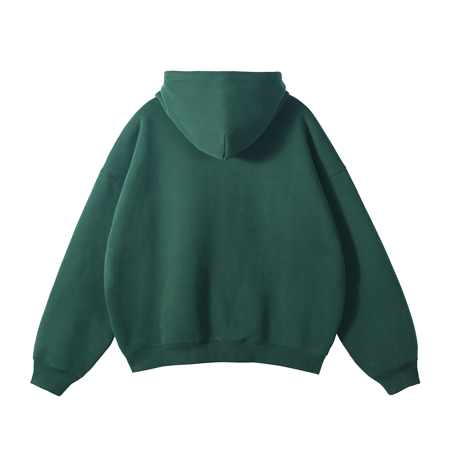 Streetwear Oversized Solid Color Fleece Hoodie | Dropshipping-51