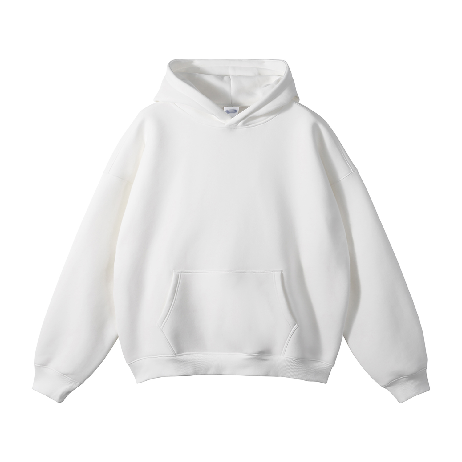 Streetwear Oversized Solid Color Fleece Hoodie | Dropshipping-22