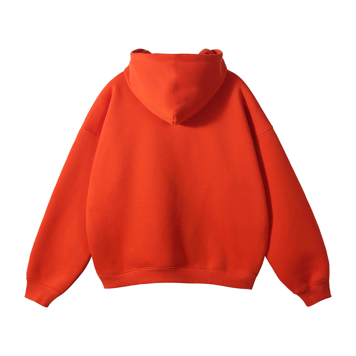 Streetwear Oversized Solid Color Fleece Hoodie | Dropshipping-41