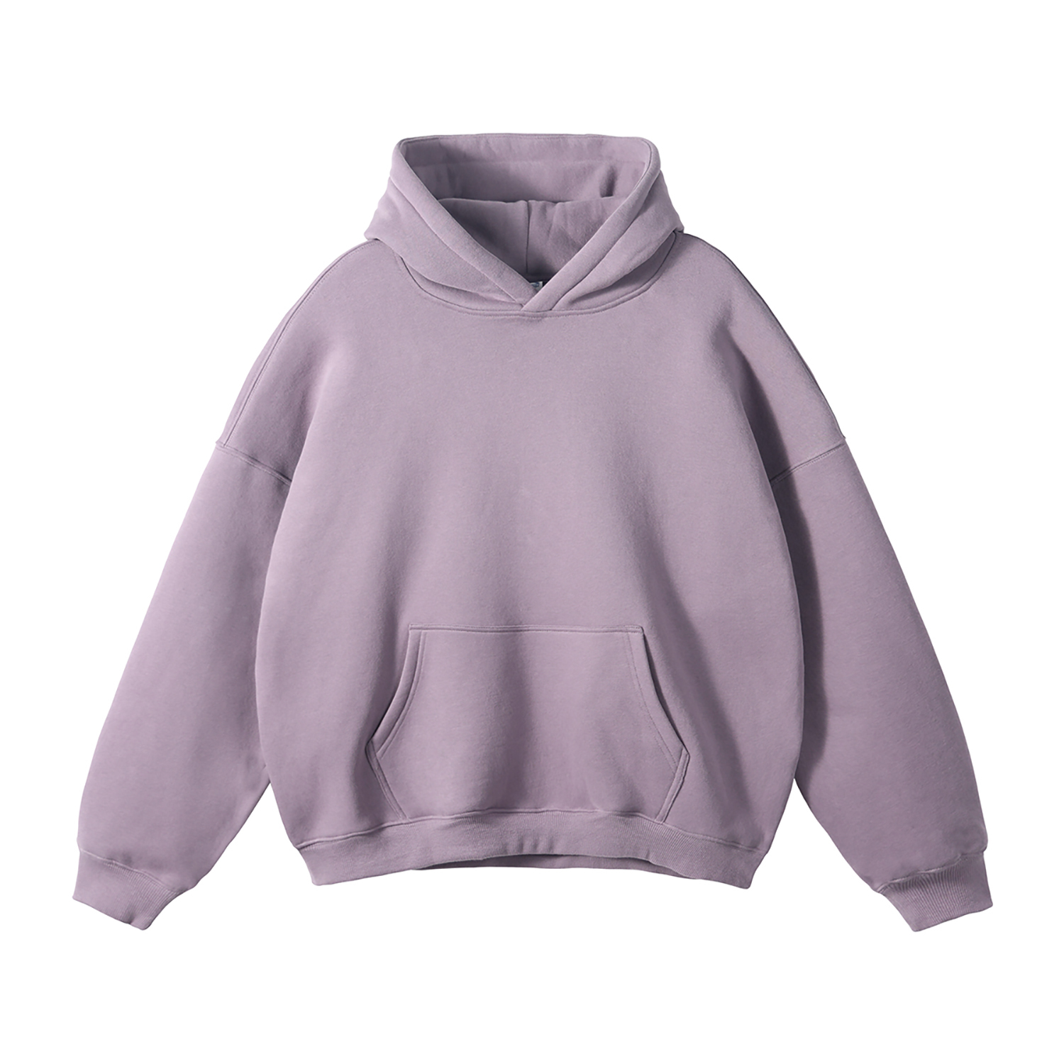 Streetwear Oversized Solid Color Fleece Hoodie | Dropshipping-30