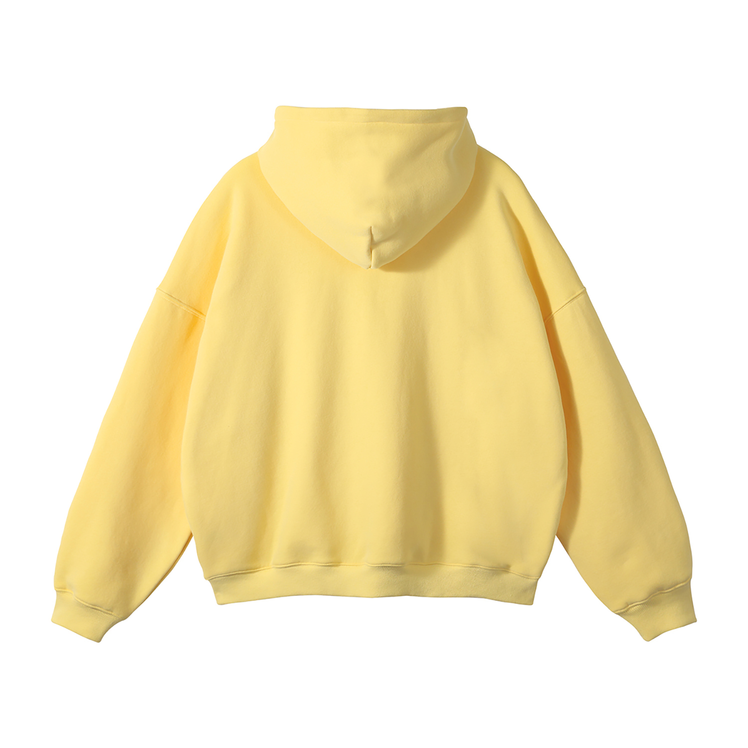 Streetwear Oversized Solid Color Fleece Hoodie | Dropshipping-25