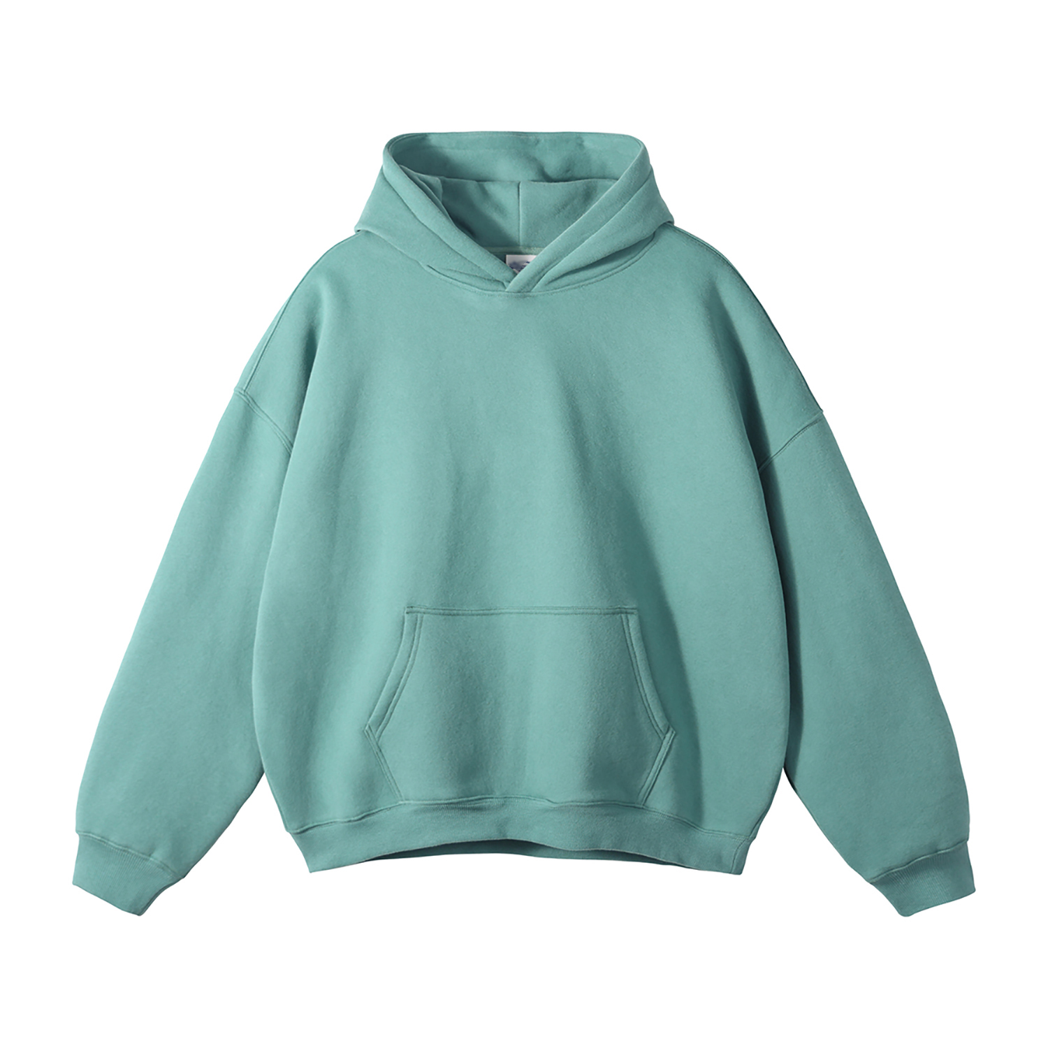 Streetwear Oversized Solid Color Fleece Hoodie | Dropshipping-34