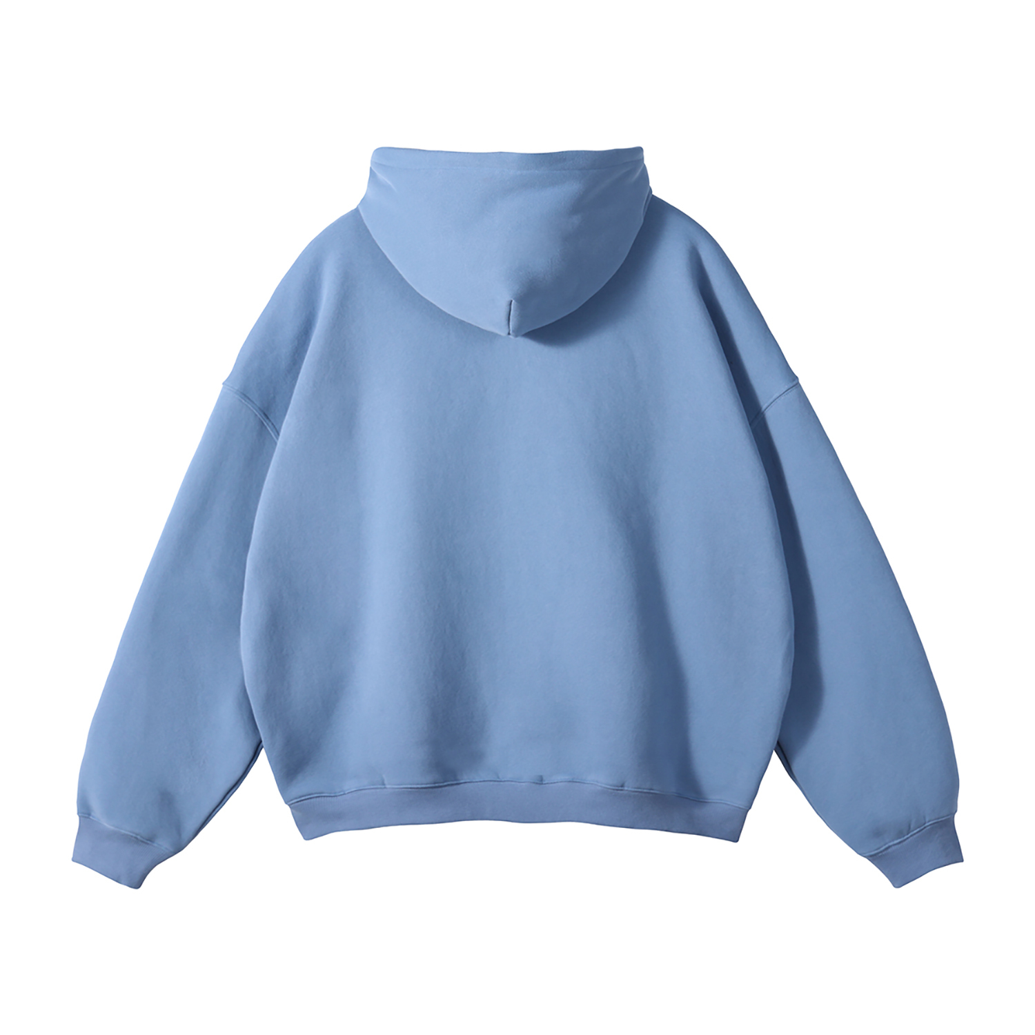Streetwear Oversized Solid Color Fleece Hoodie | Dropshipping-33
