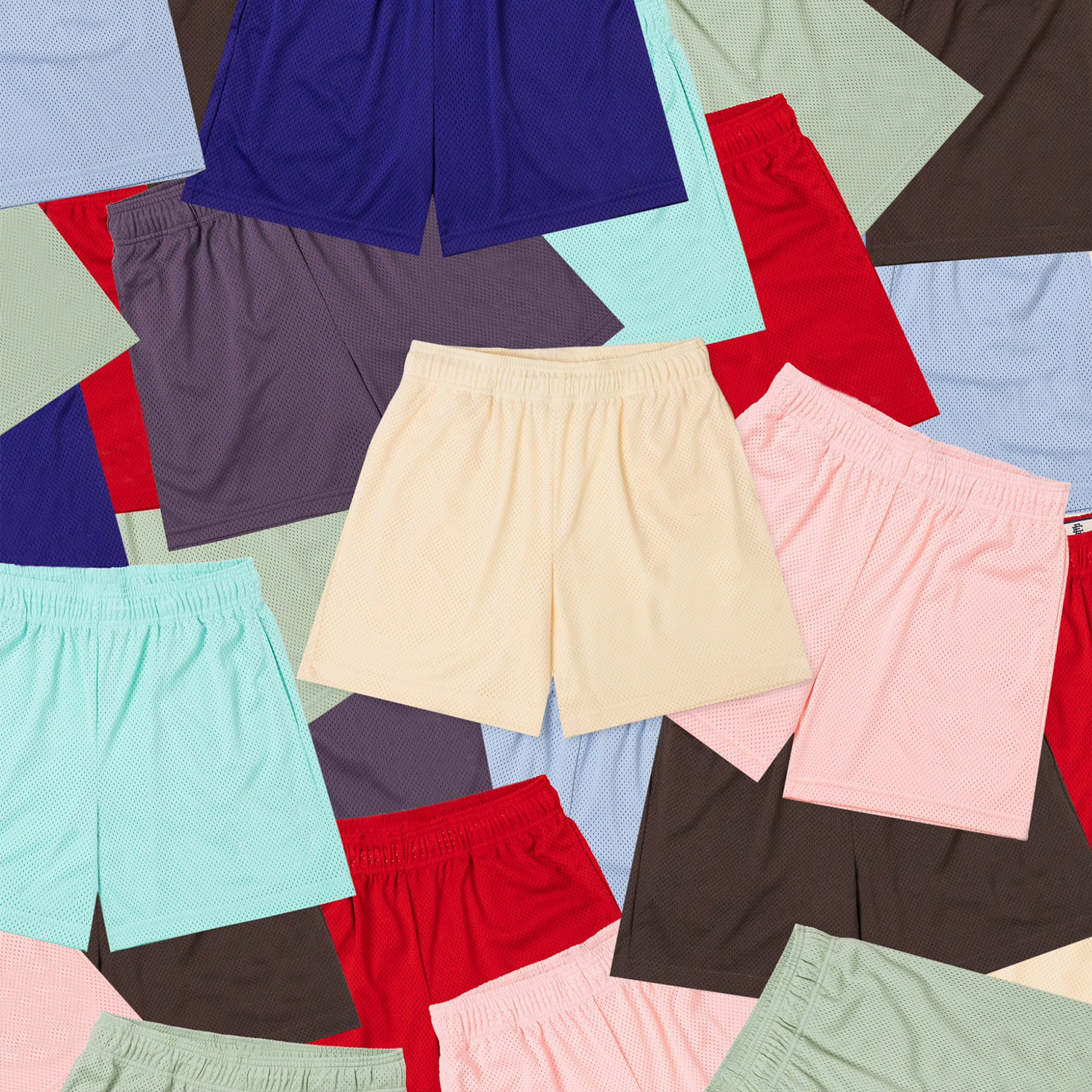 All-Over Print Streetwear EE Basic Shorts - Print On Demand-1