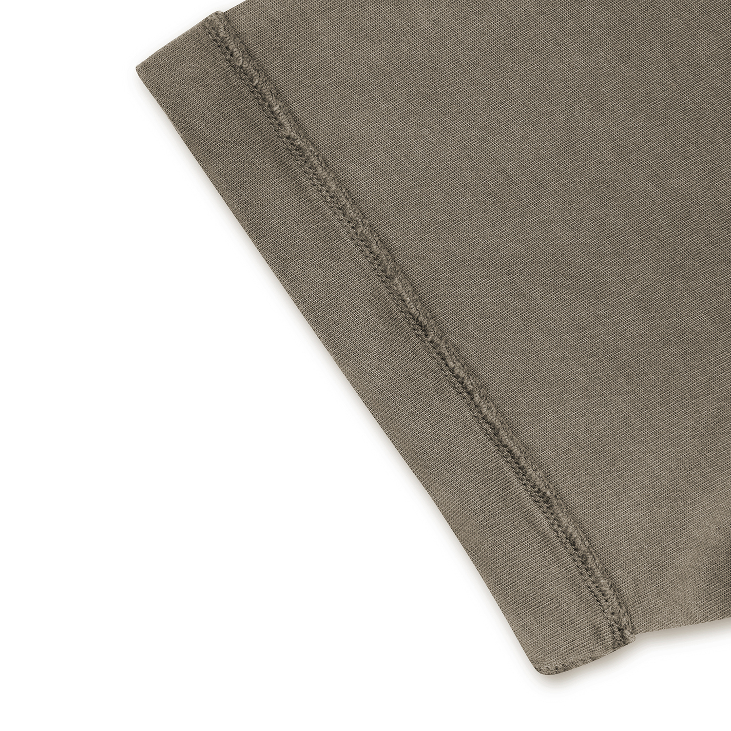Streetwear Unisex Top Stitching Stone Wash T-Shirt - Print On Demand | HugePOD-12