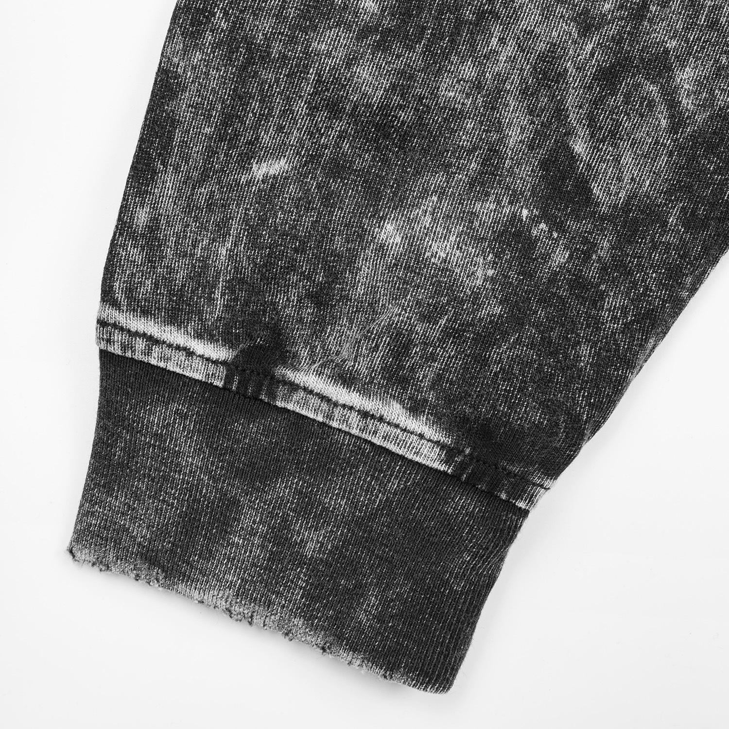 Streetwear Unisex Long Sleeve Snow Wash Loose T-Shirt - Print On Demand | HugePOD-4