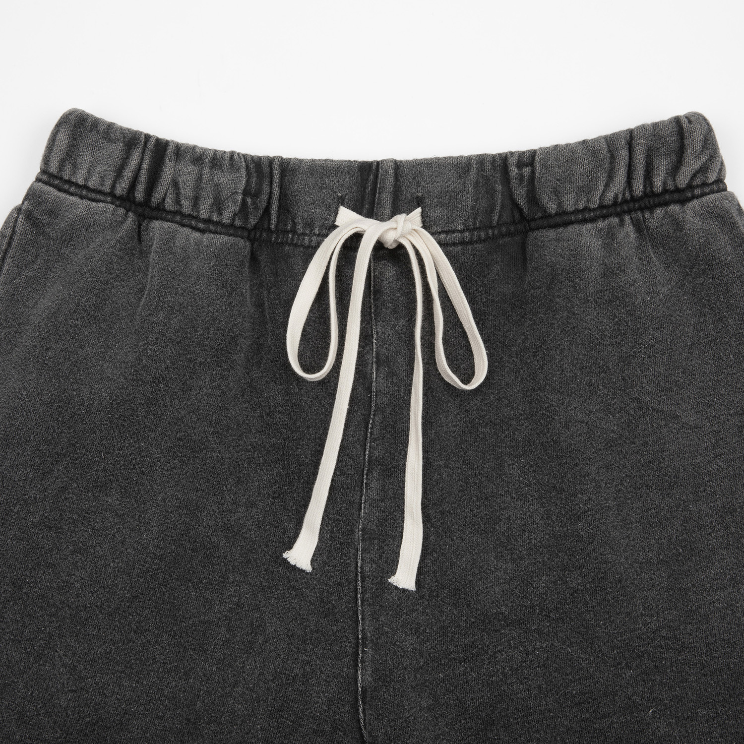 Streetwear Unisex Raw Edge Vintage Stone Wash Shorts - Print On Demand | HugePOD-3