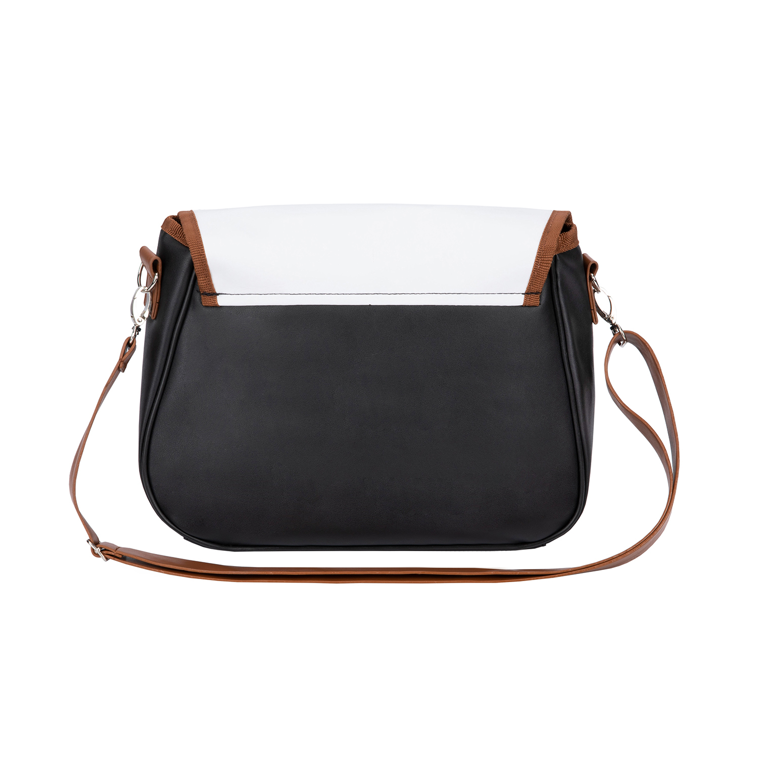 Custom PU All-Over Print Leather Crossbody Bag | HugePOD - Print On Demand-4
