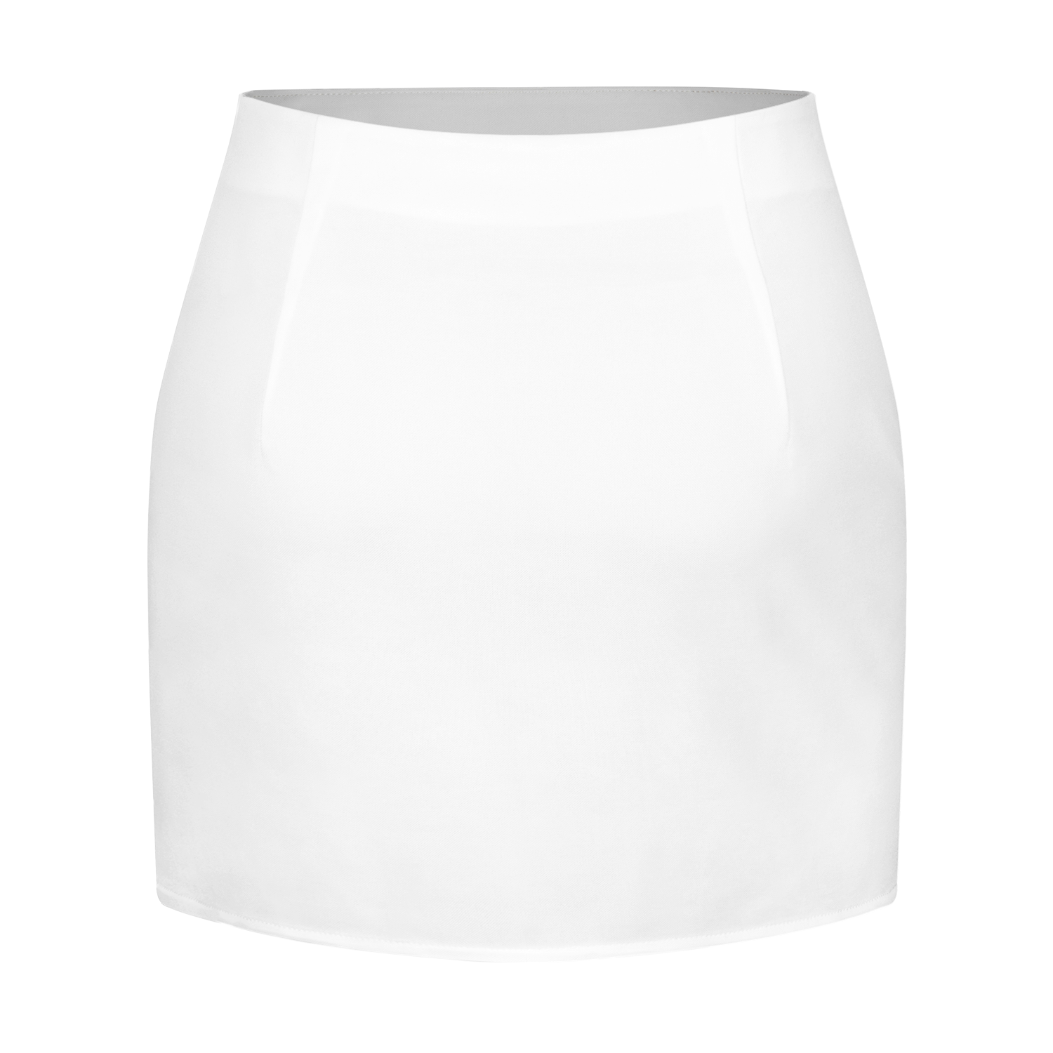 Custom All-Over Print Women's Split Hem Bodycon Skirt-3