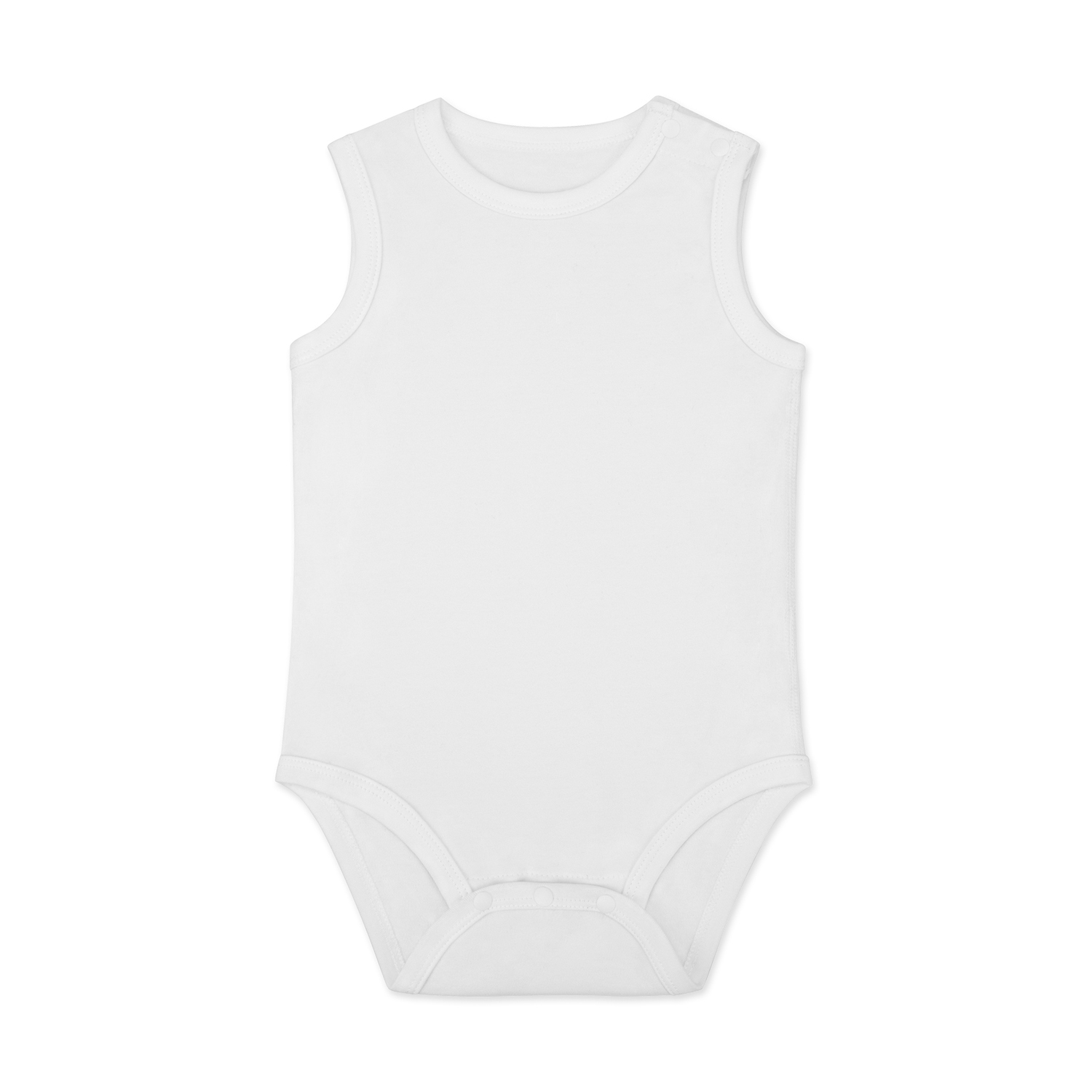 All-Over Print Baby Tank Bodysuit | 100% Cotton  | HugePOD-1