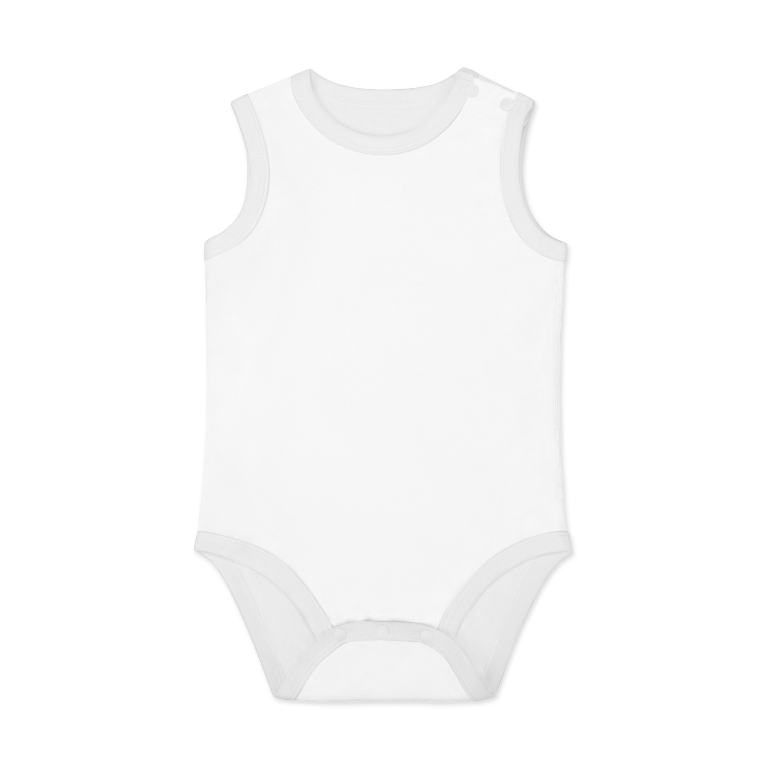 All-Over Print Baby Tank Bodysuit | 100% Cotton  | HugePOD-2