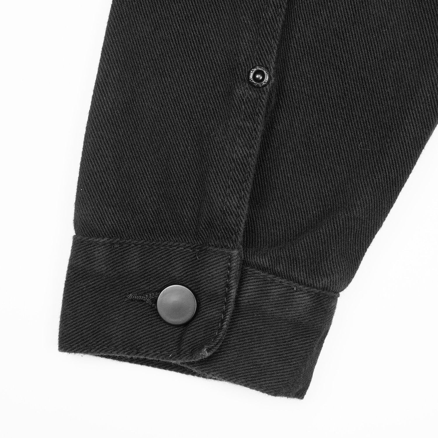 Streetwear Unisex Flap Pocket Denim Jacket - Print On Demand | HugePOD-4