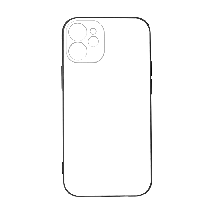 All-Over Print iPhone 12 mini Silicone Case - Print On Demand | HugePOD-2