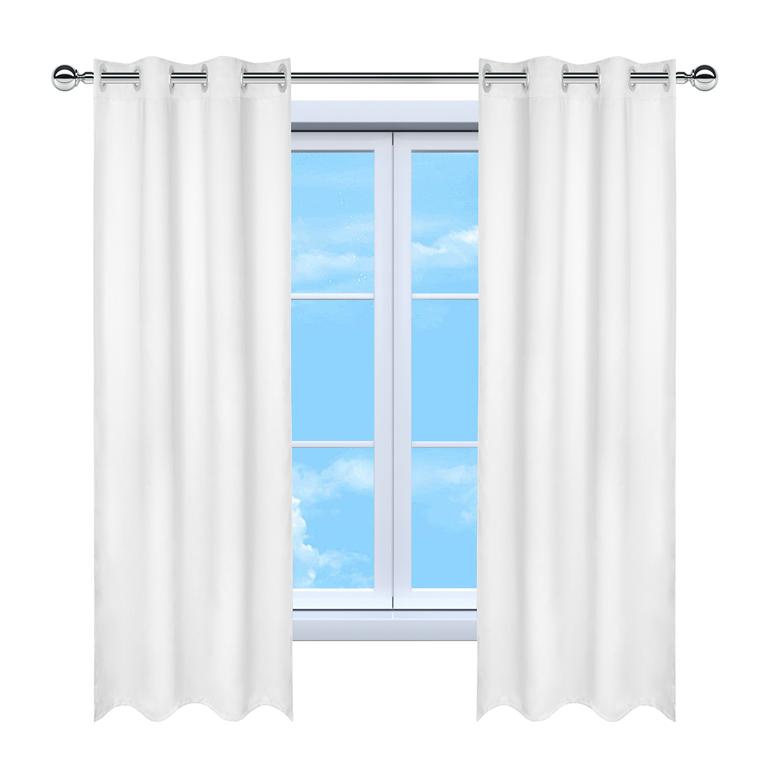 All-Over Print Window Curtain | HugePOD-3