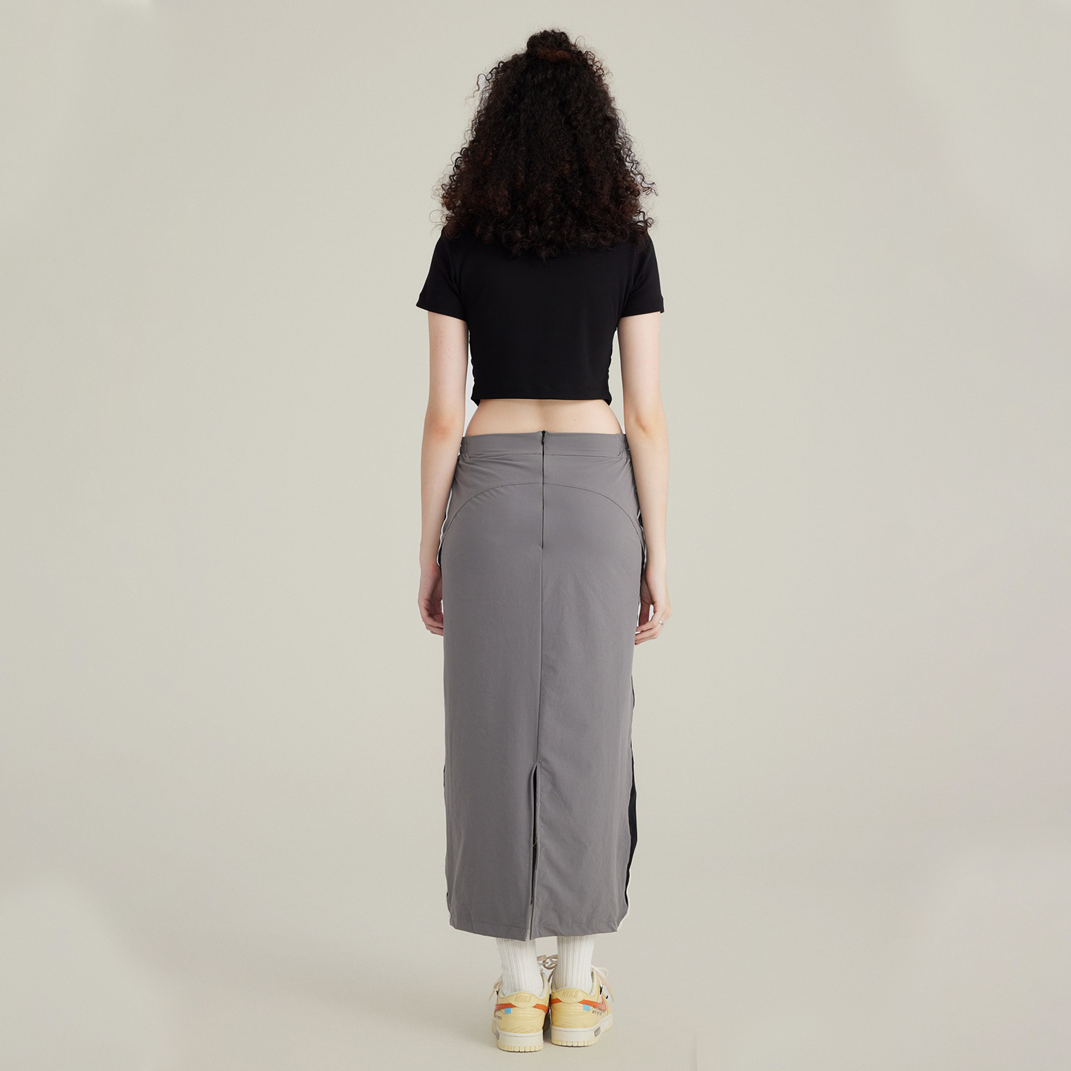 Streetwear Women's Colorblock Maxi Dress - Print On Demand-2
