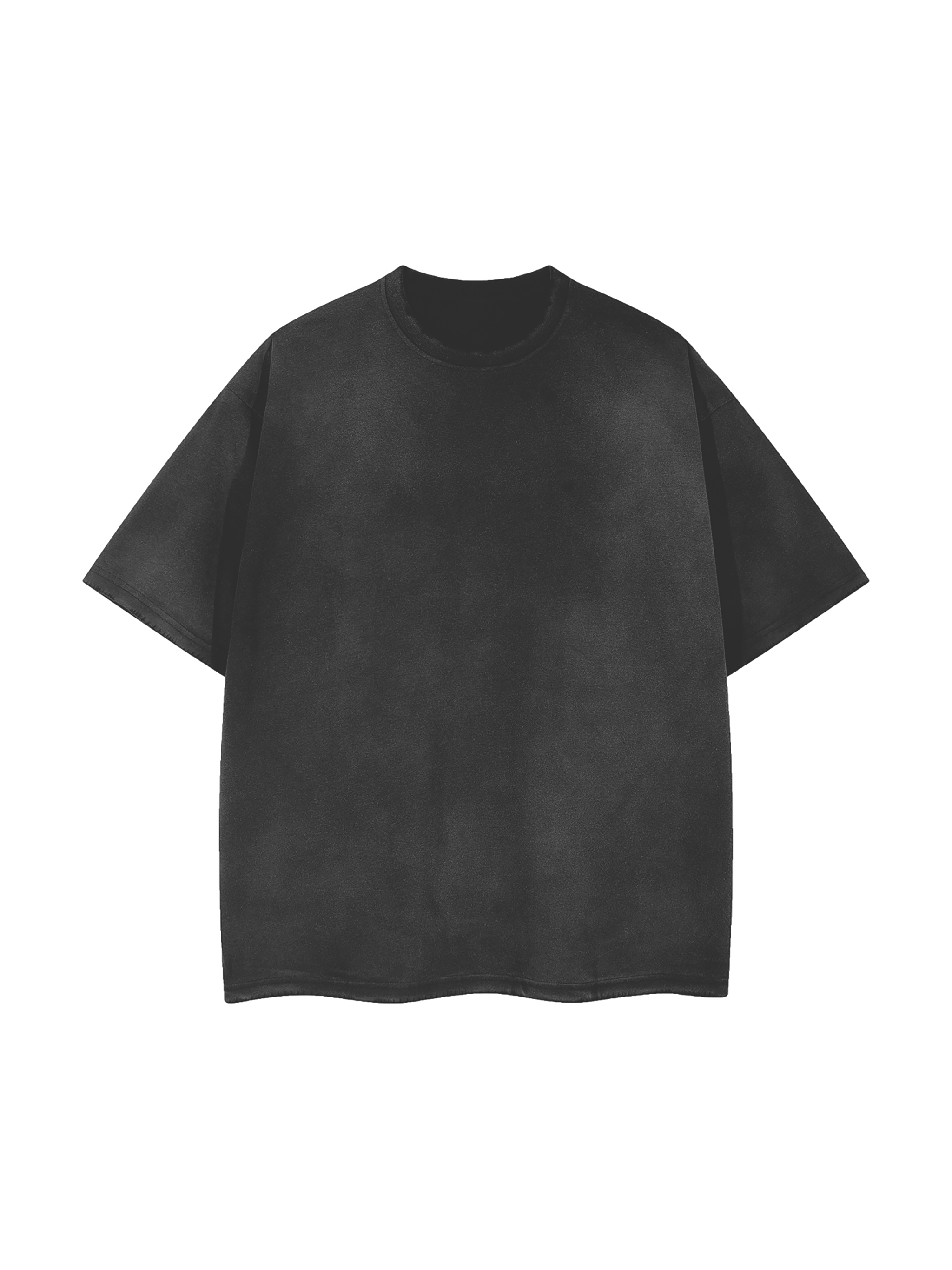 Vintage Wash Frayed T-Shirt - 260 GSM  - Thumbnail Image