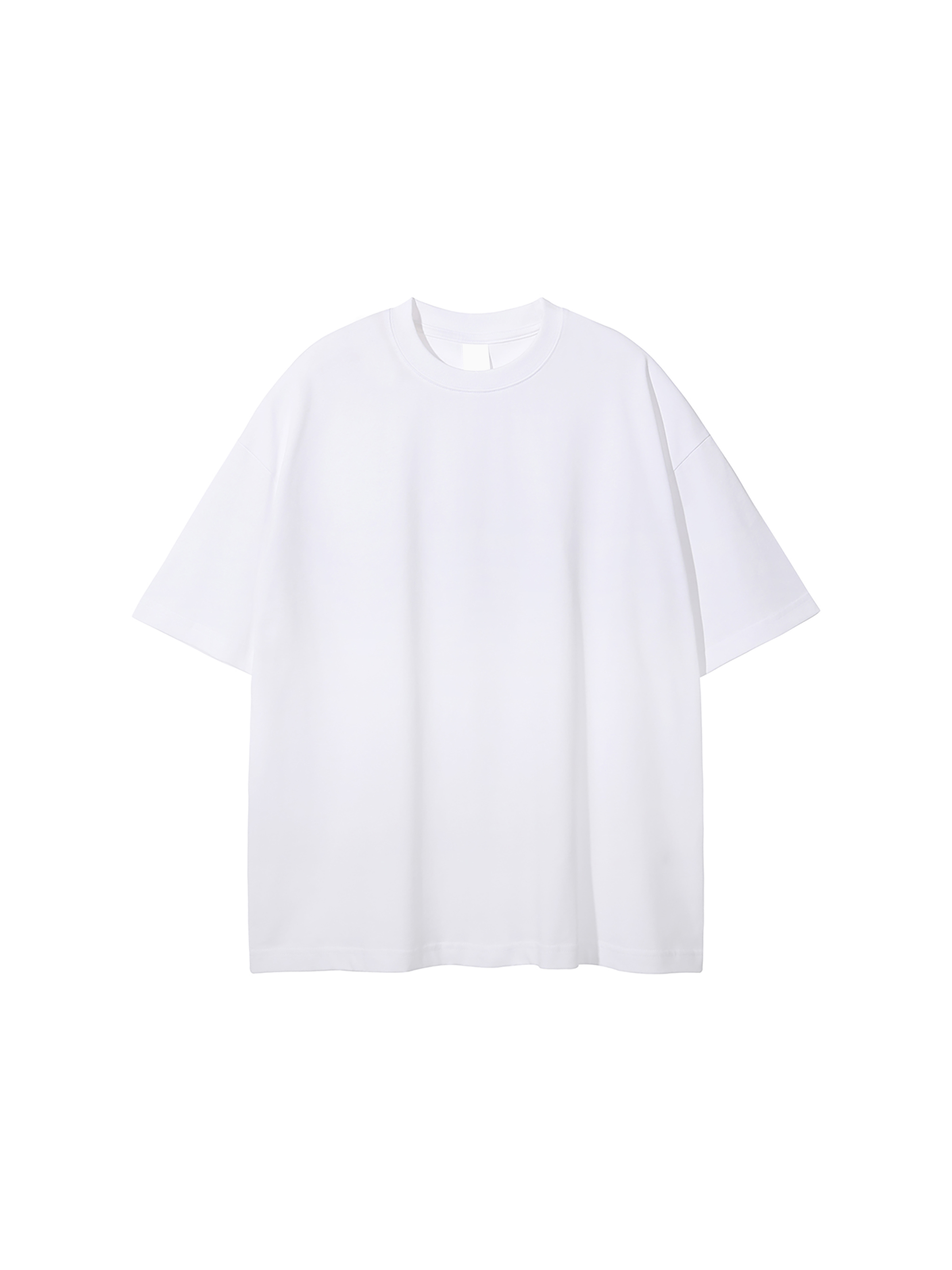 Streetwear Unisex Solid Color Loose Fit FOG T-Shirt - Thumbnail Image