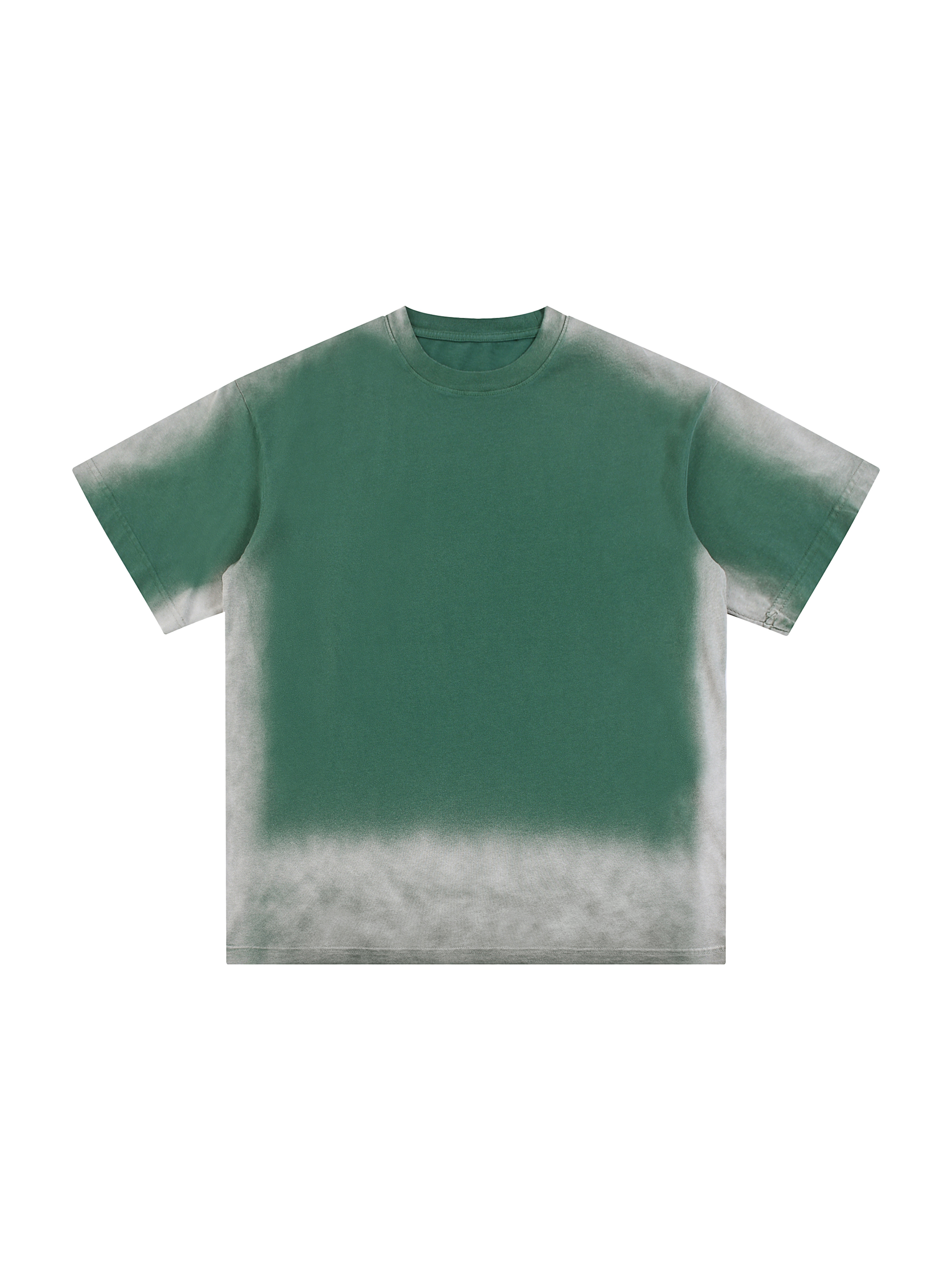 Monkey Washed Edge Drop Shoulder T-Shirt - 250 GSM - Thumbnail Image