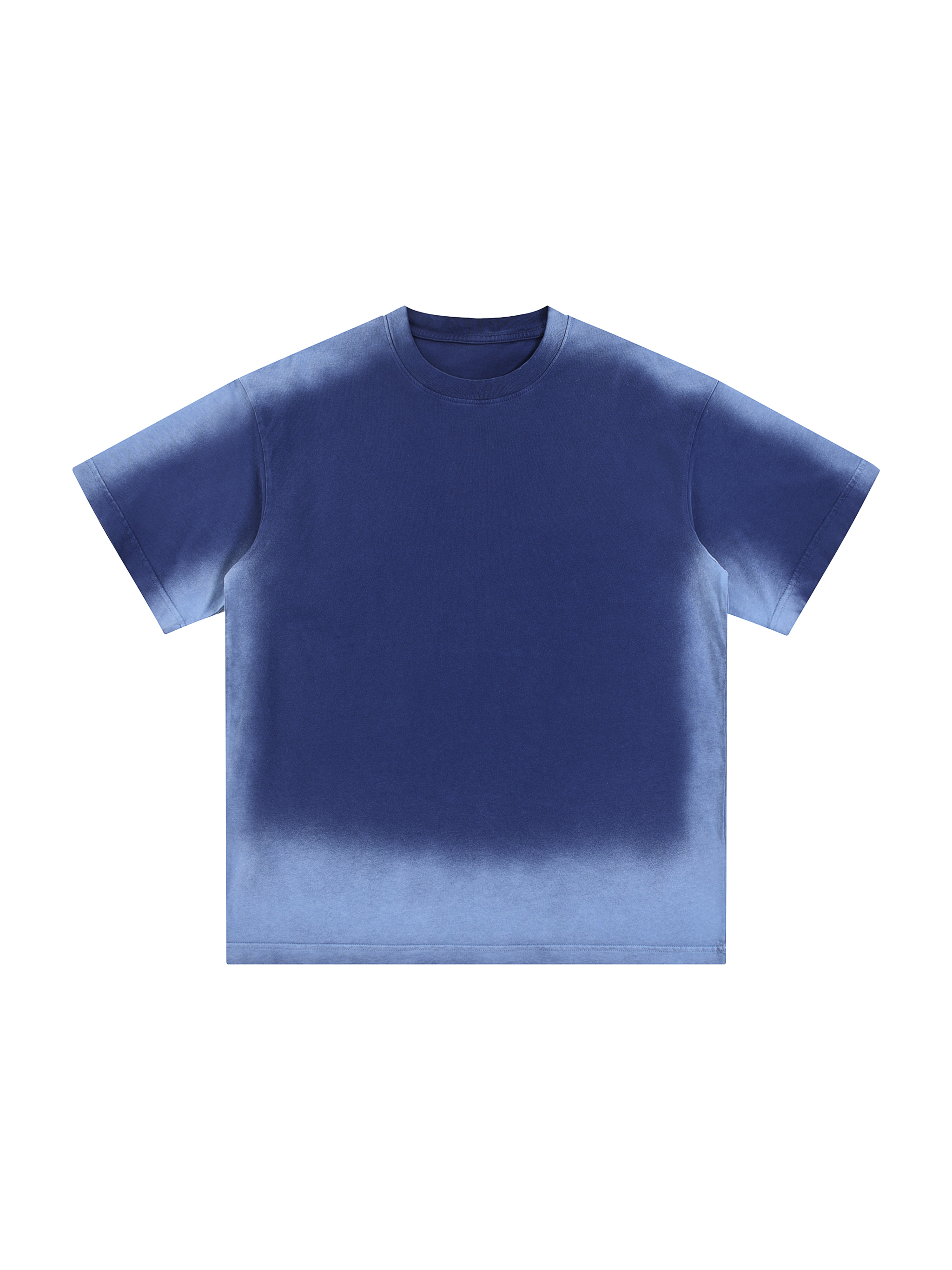 Monkey Washed Edge Drop Shoulder T-Shirt - 250 GSM - Thumbnail Image