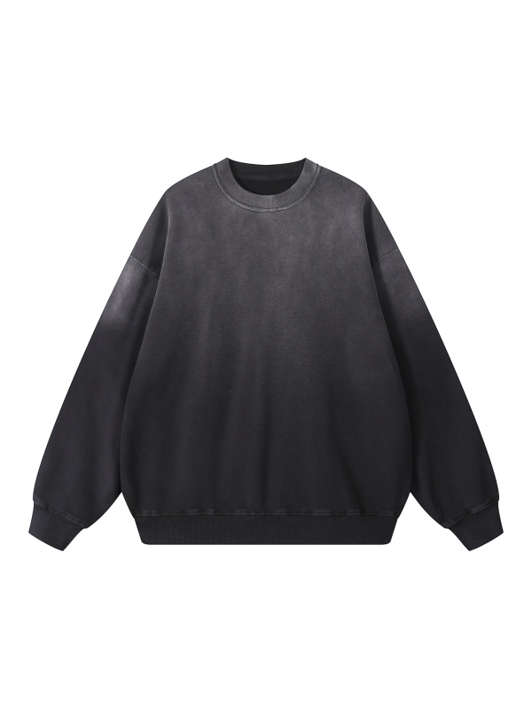 Gradient Unisex Streetwear Casual Comfort Oversized