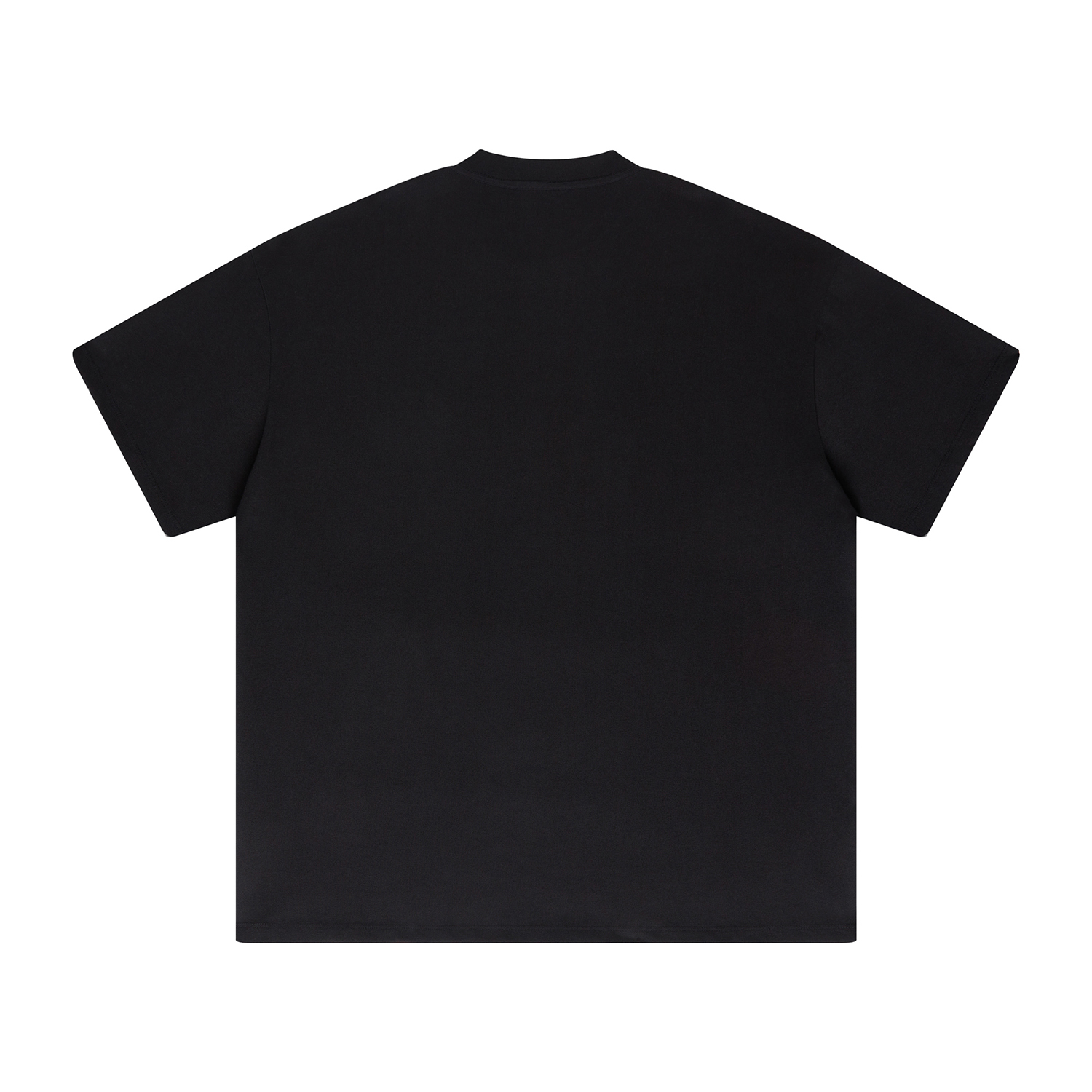 Streetwear Unisex 425g Heavyweight Solid Color Drop-shoulder Loose T Shirt | HugePOD-33