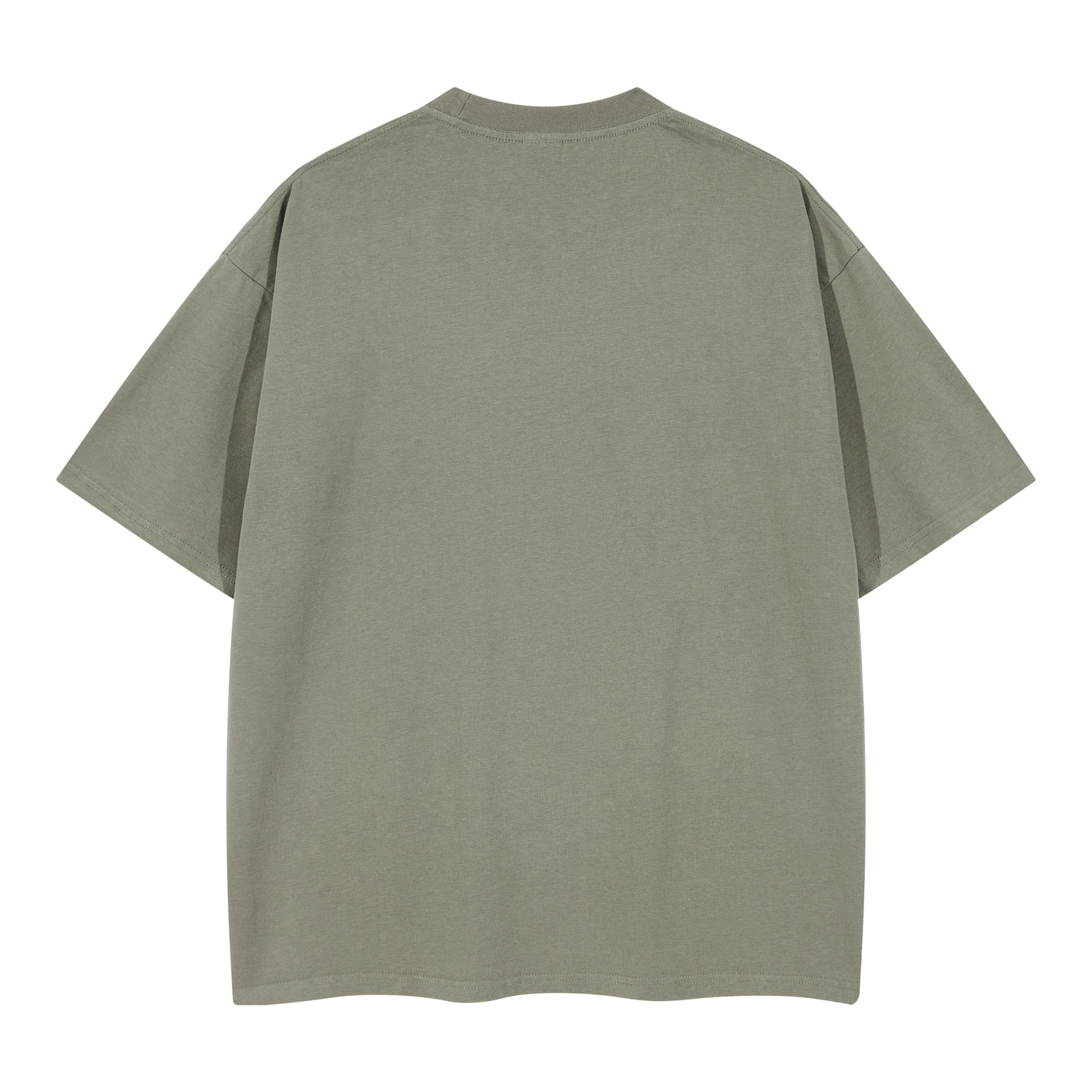 Streetwear Unisex  Earth Tone Loose Fit FOG 100% Cotton T-Shirt | HugePOD-14