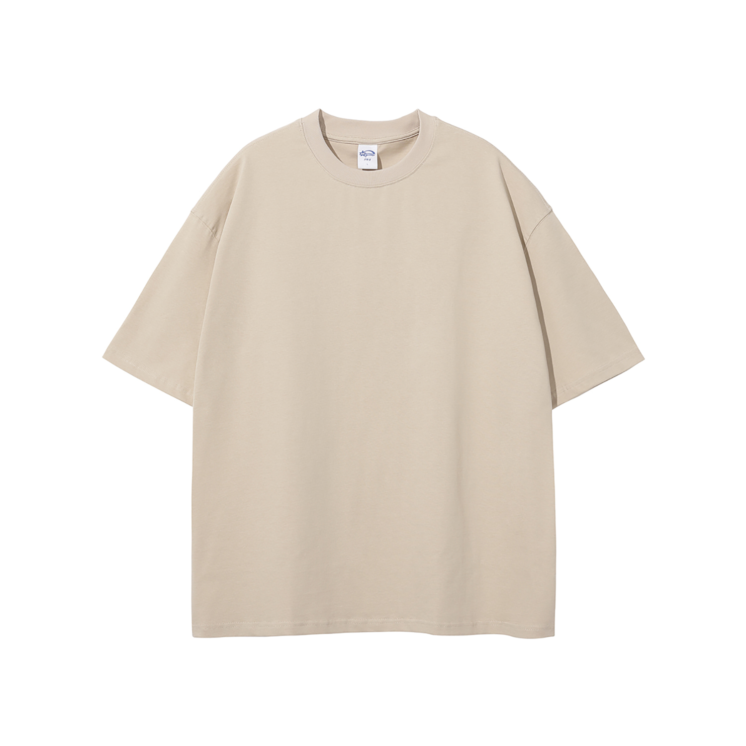 Streetwear Unisex Earth Tone Heavyweight Loose Fit FOG T-Shirt | HugePOD