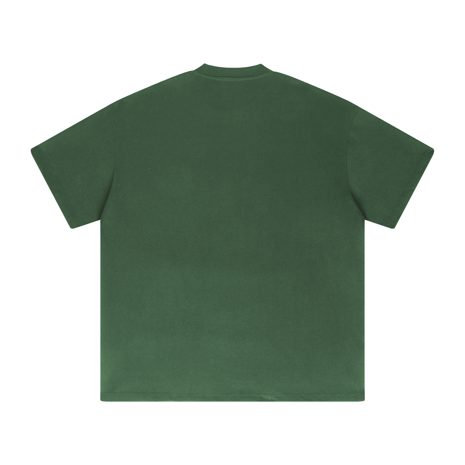 Streetwear Unisex 425g Heavyweight Solid Color Drop-shoulder Loose T Shirt | HugePOD-31