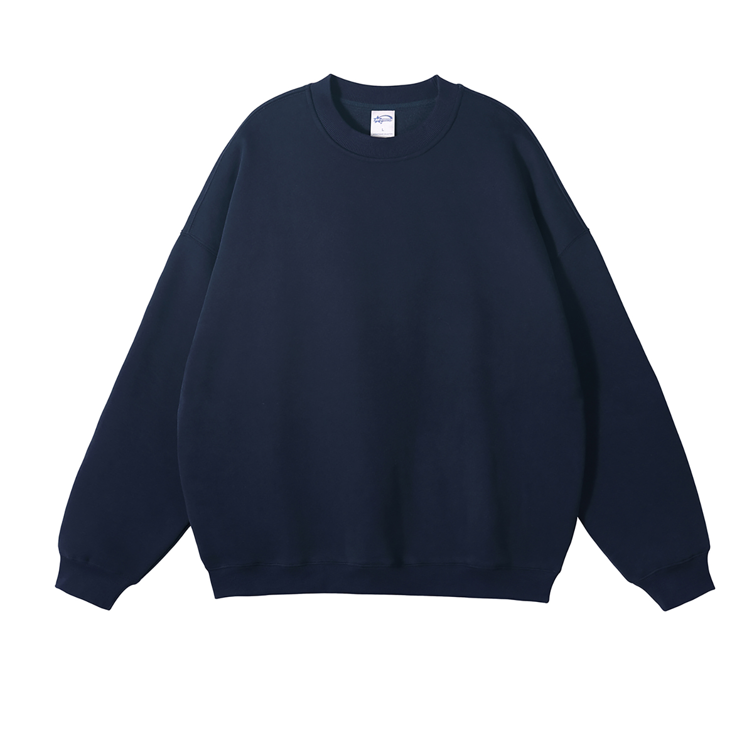 Streetwear Solid Color Fleece Pullover - Print On Demand-35