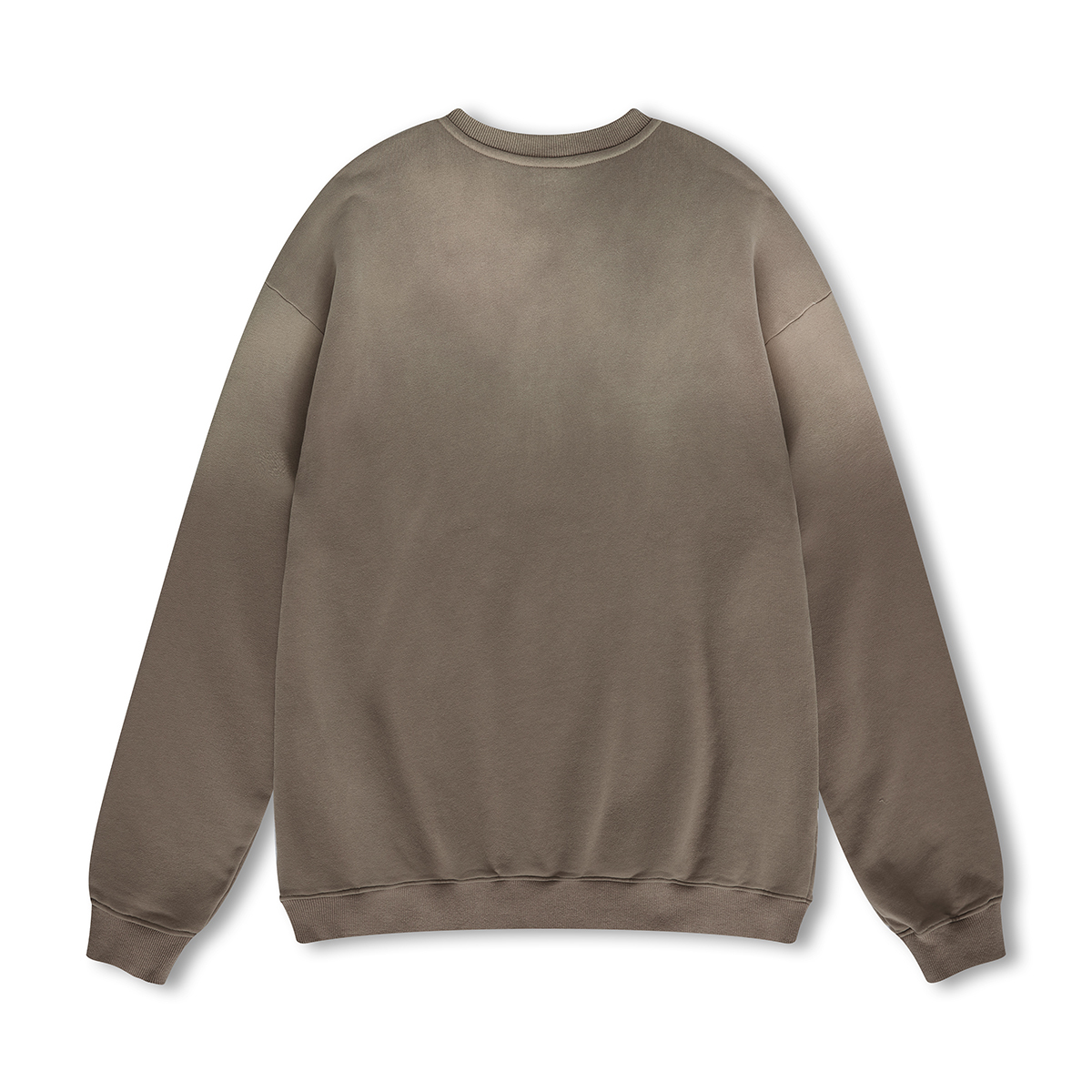 Custom Streetwear Unisex Ombre Washed Effect Sweatshirt - Print On Demand | HugePOD-4