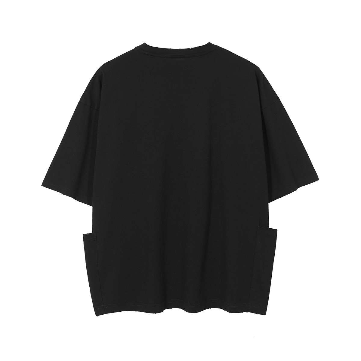Streetwear Unisex Side Pockets T-shirt - Print On Demand | HugePOD-13
